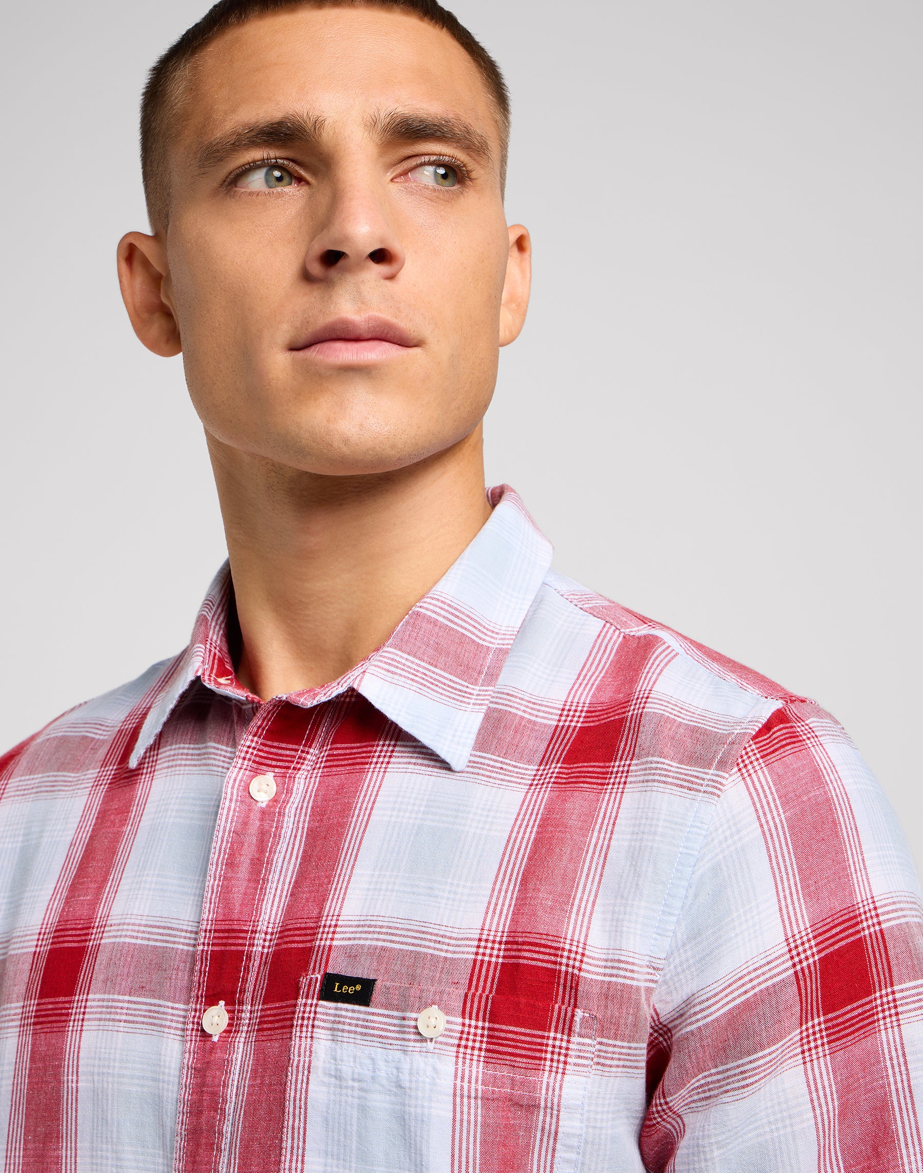 Leesure Shirt in Garnet Hemden Lee
