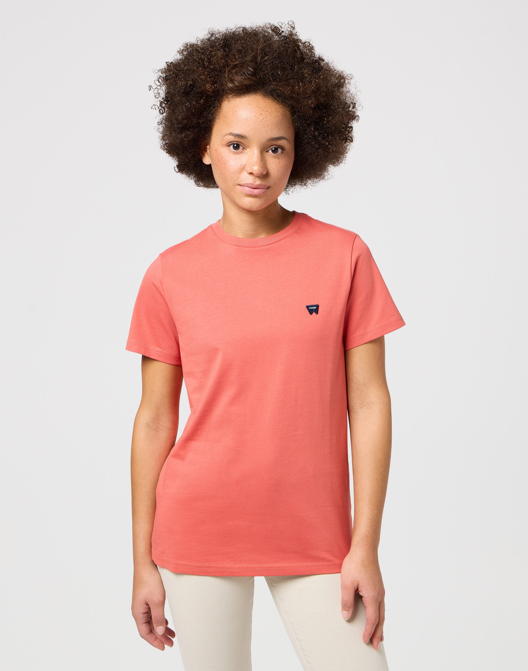 Regular Tee in Burnt Sienna T-Shirts Wrangler   