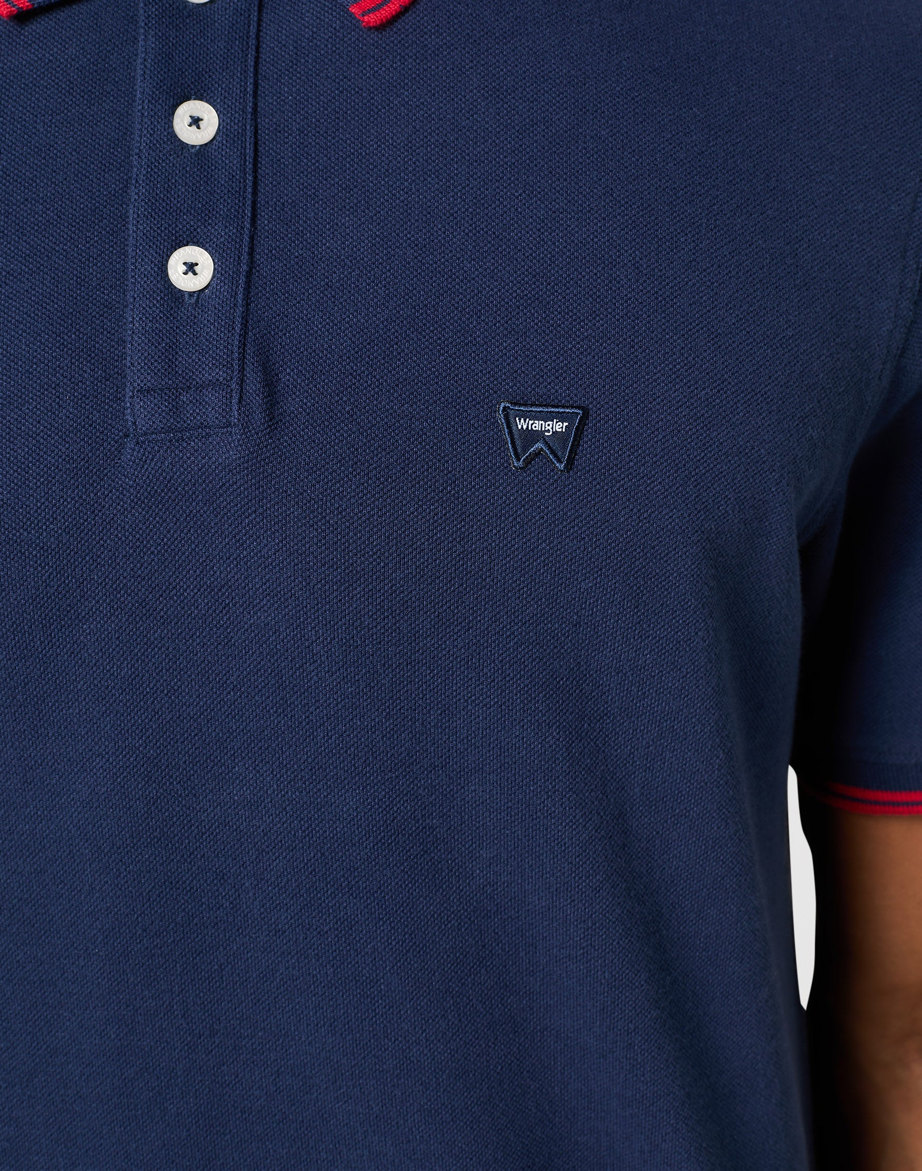 Polo Shirt in Navy Polos Wrangler