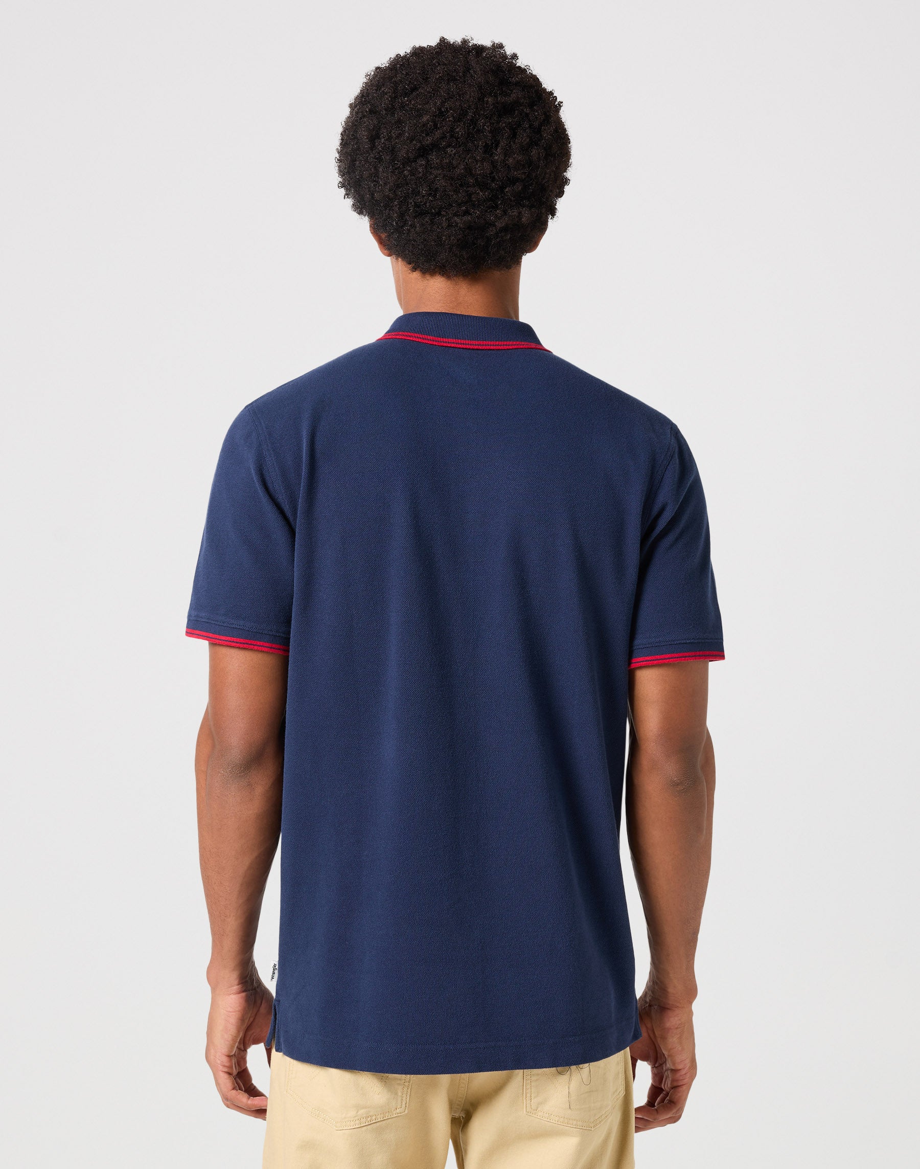Polo Shirt in Navy Polos Wrangler