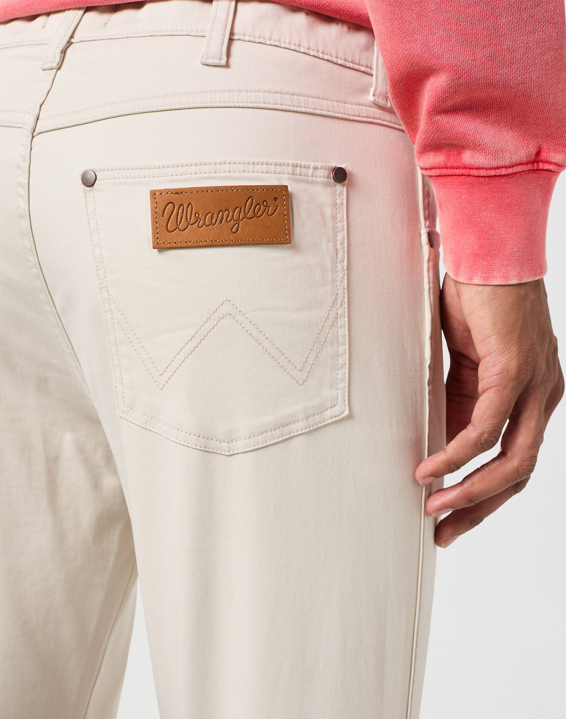Larston in Stone Hosen Wrangler