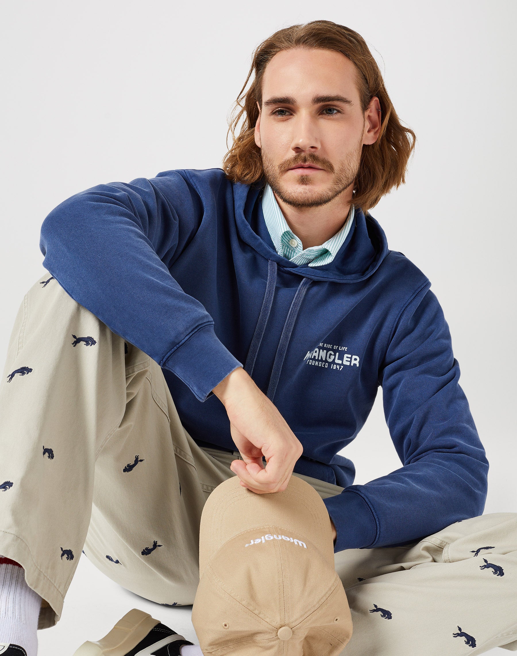 Pant in Plaza Taupe Hosen Wrangler