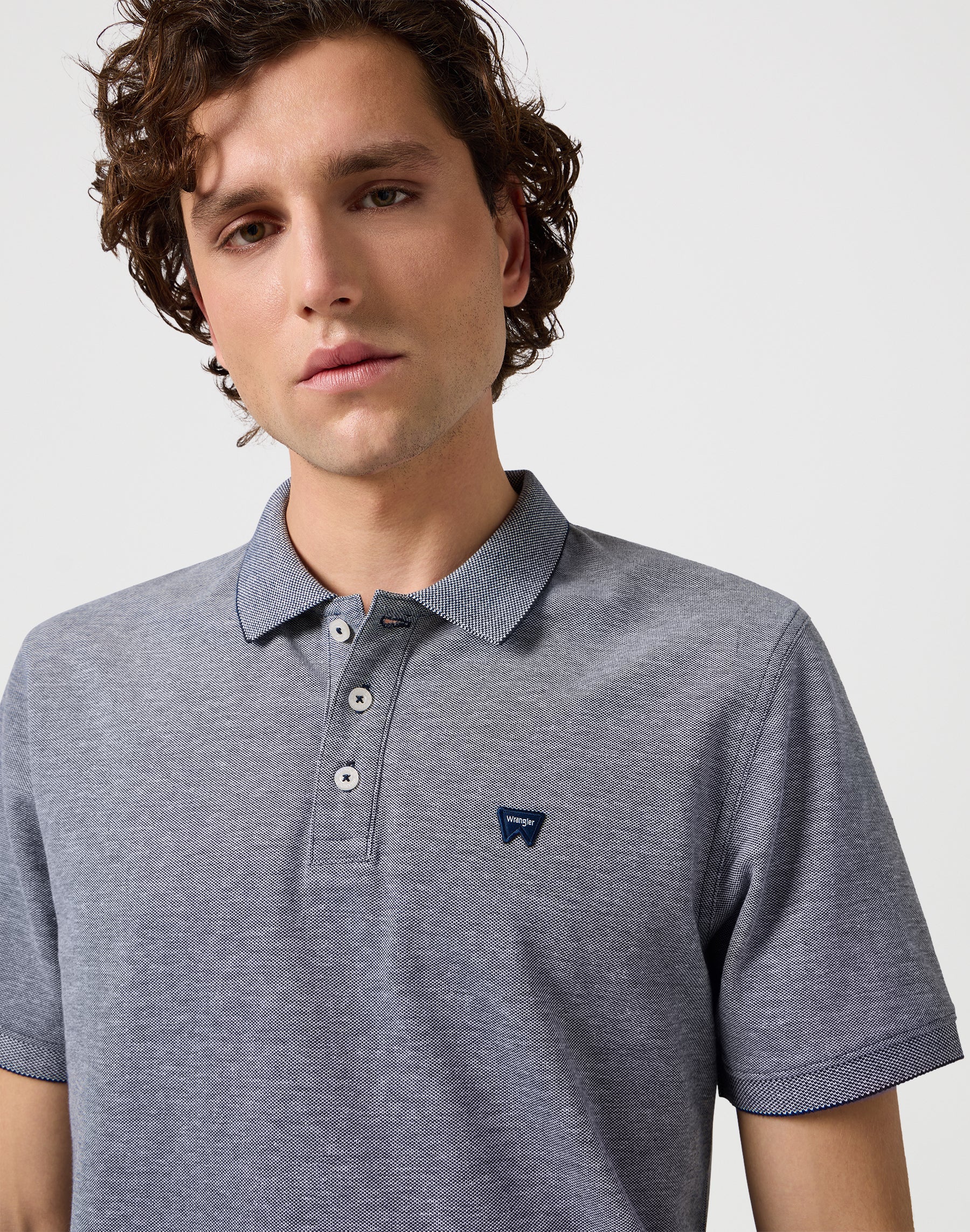 Polo Shirt in Navy T-Shirts Wrangler