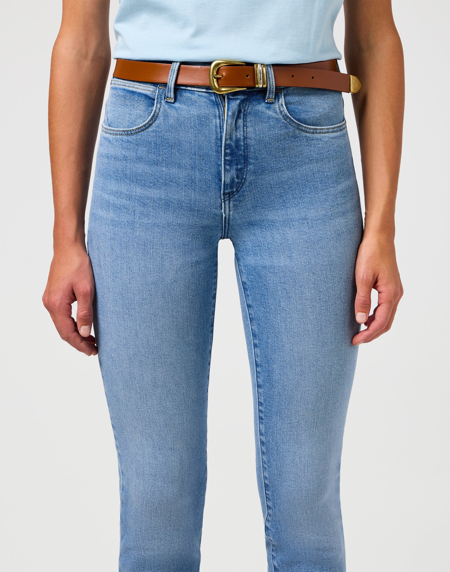 Triple Loop Belt in Cognac Gürtel Wrangler