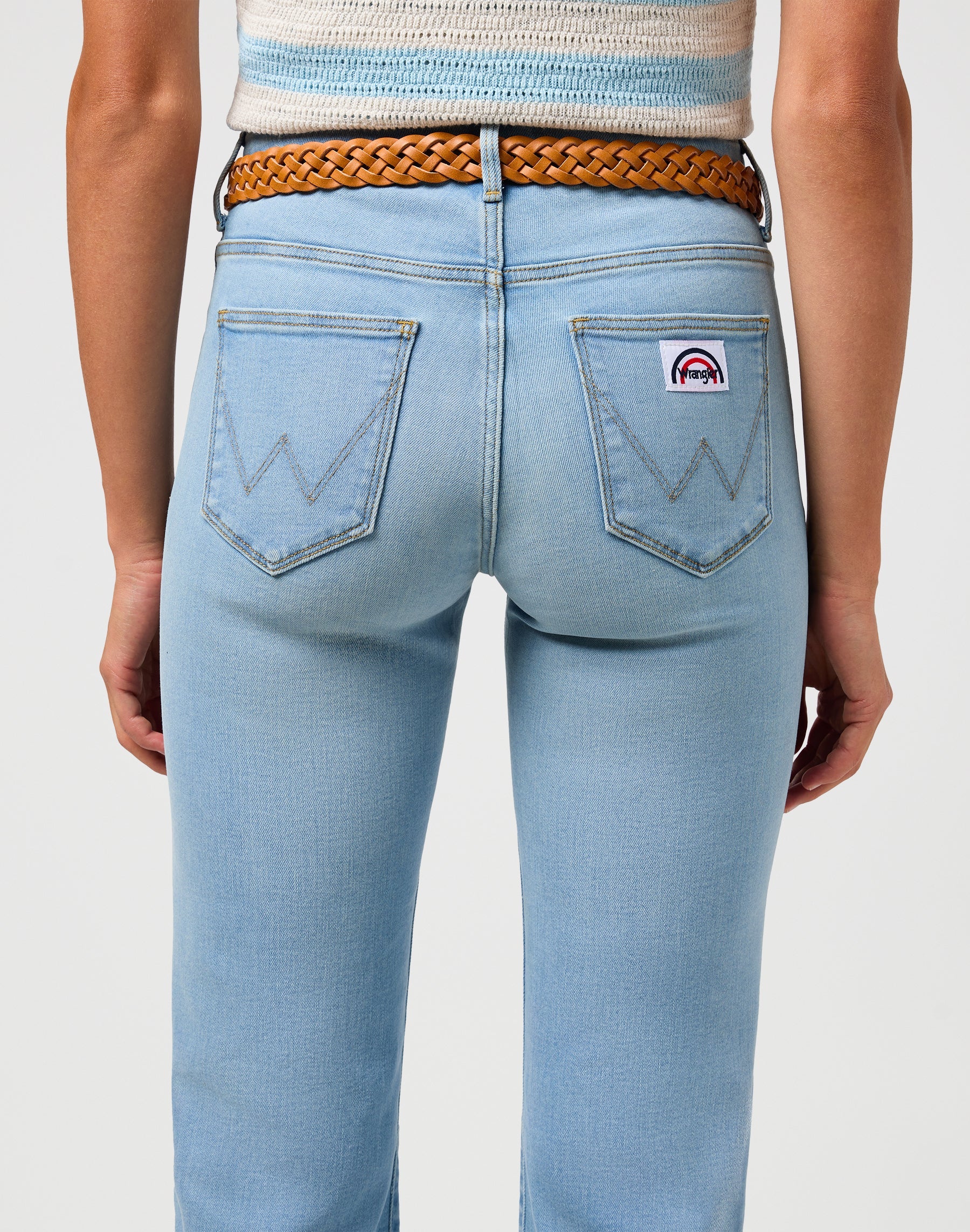 Braided Belt in Cognac Gürtel Wrangler