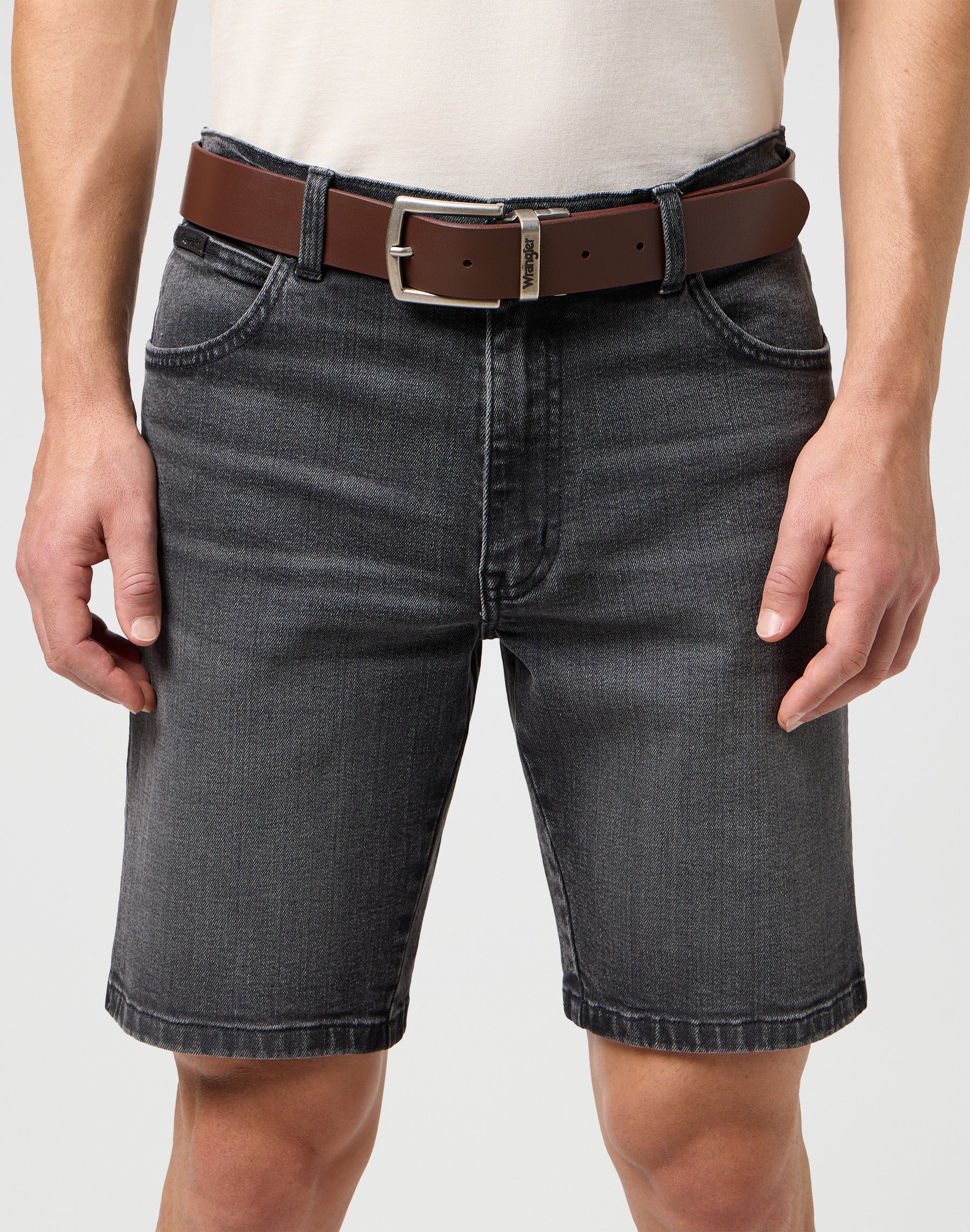 Two Sided Belt in Brown Gürtel Wrangler