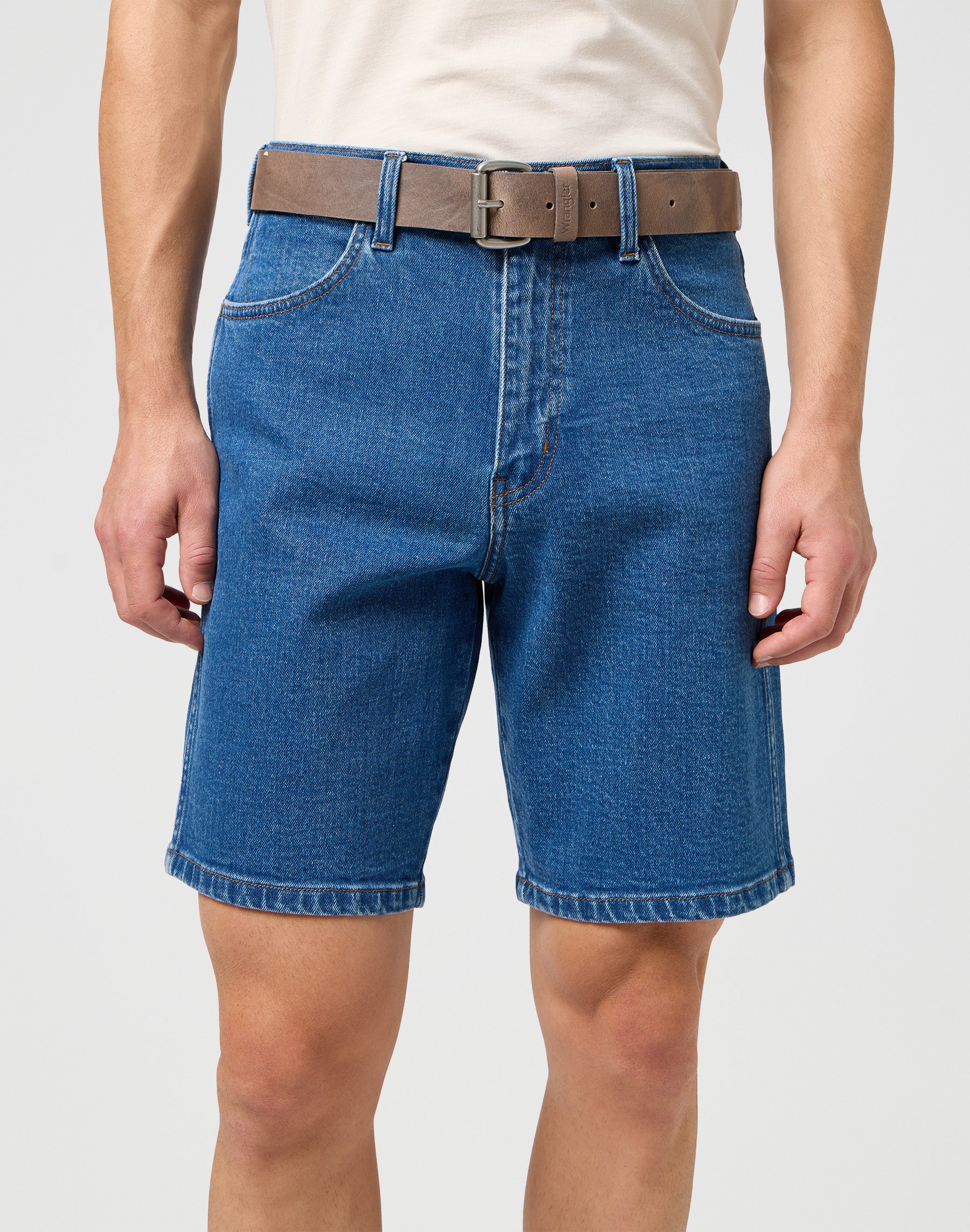 Roller Buckle Belt in Plaza Taupe Gürtel Wrangler