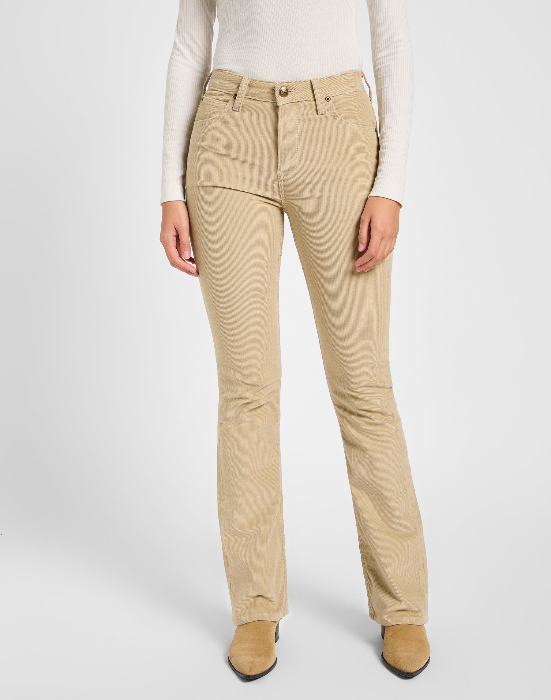 Breese Boot in Pioneer Beige Hosen Lee