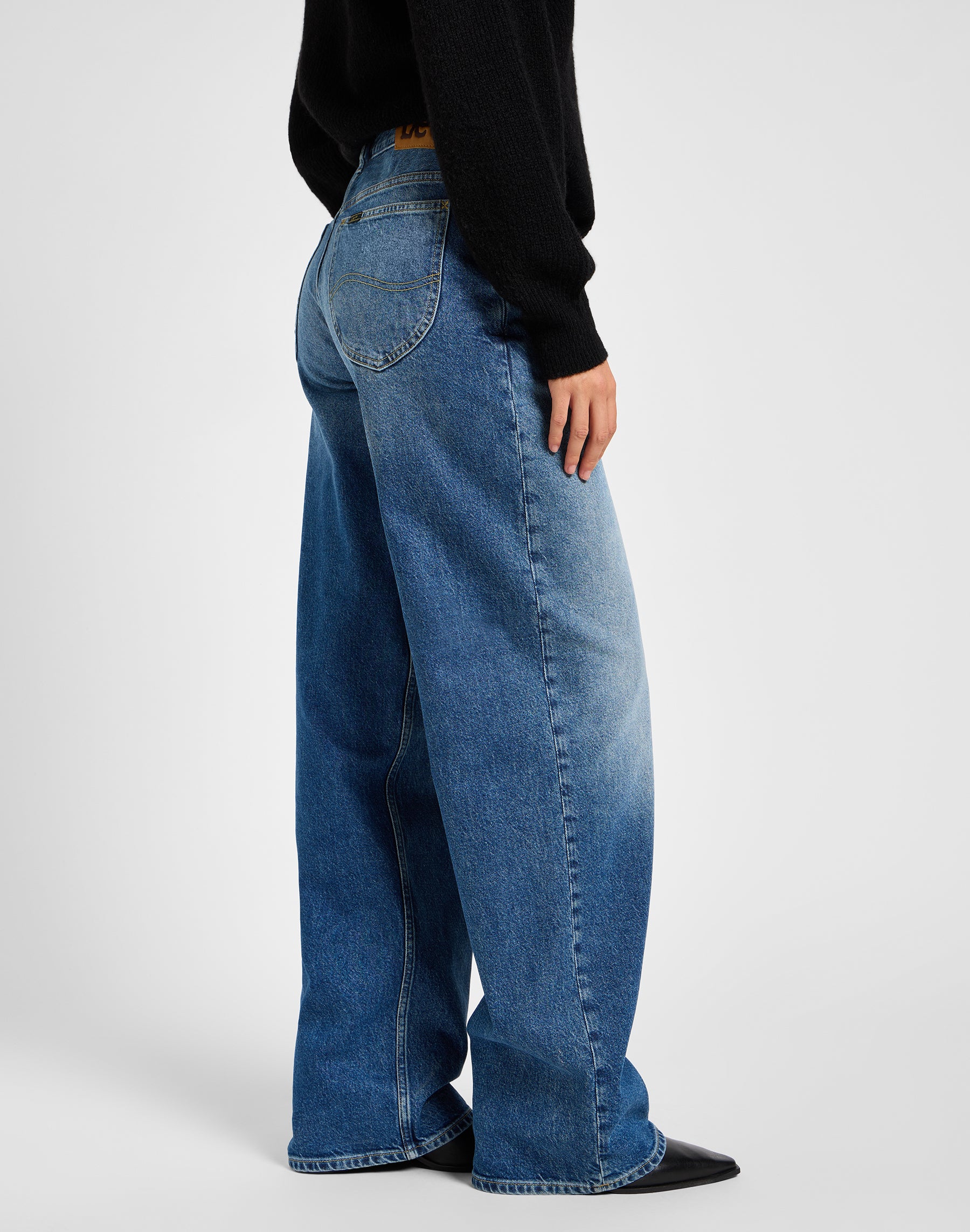 Rider Loose in Blue Flame Jeans Lee