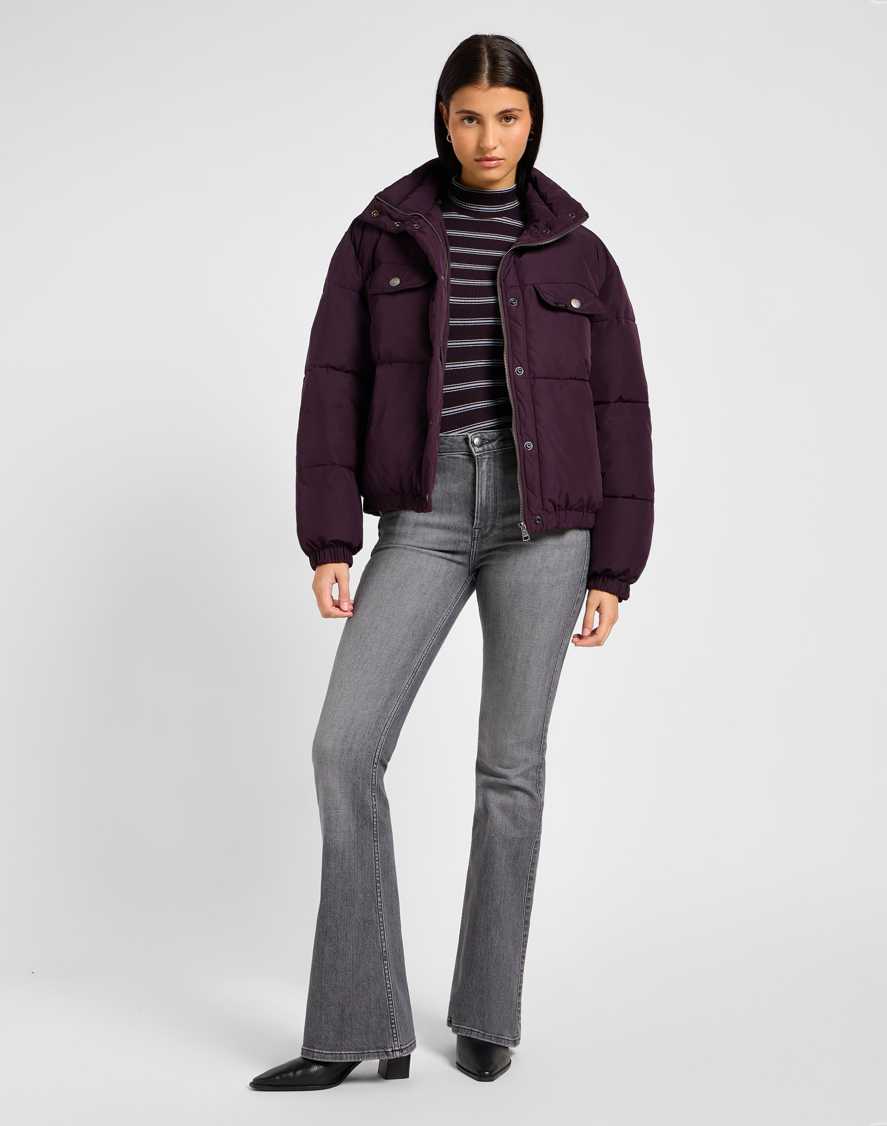 Rider Puffer Jacket in Linwood Jacken Lee