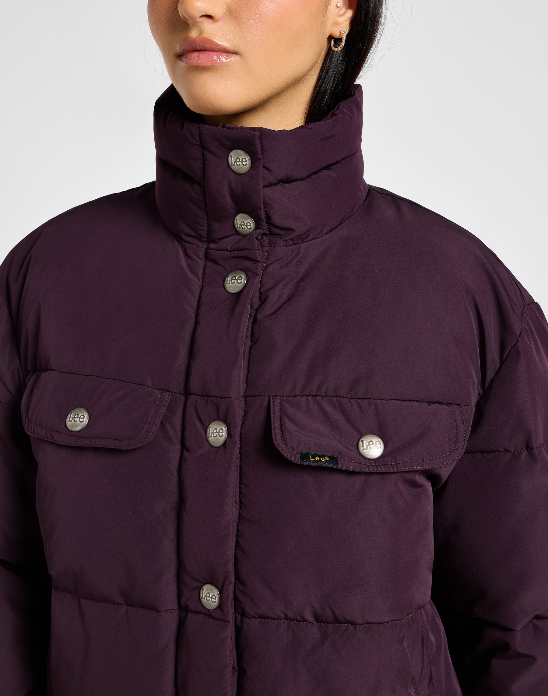Rider Puffer Jacket in Linwood Jacken Lee
