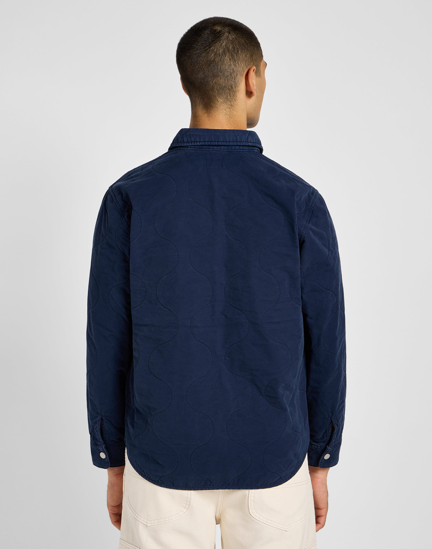 Quilted Shirt Jacket in Mood Indigo Jacken Lee