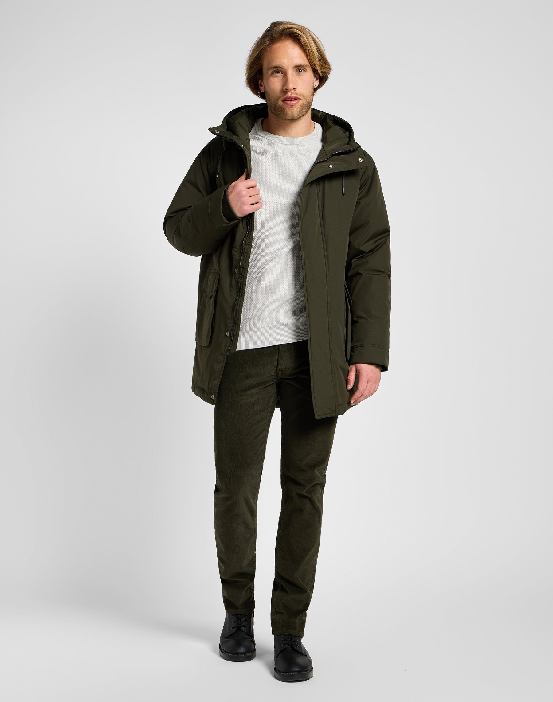 Tactical Parka in Olive Night Jacken Lee