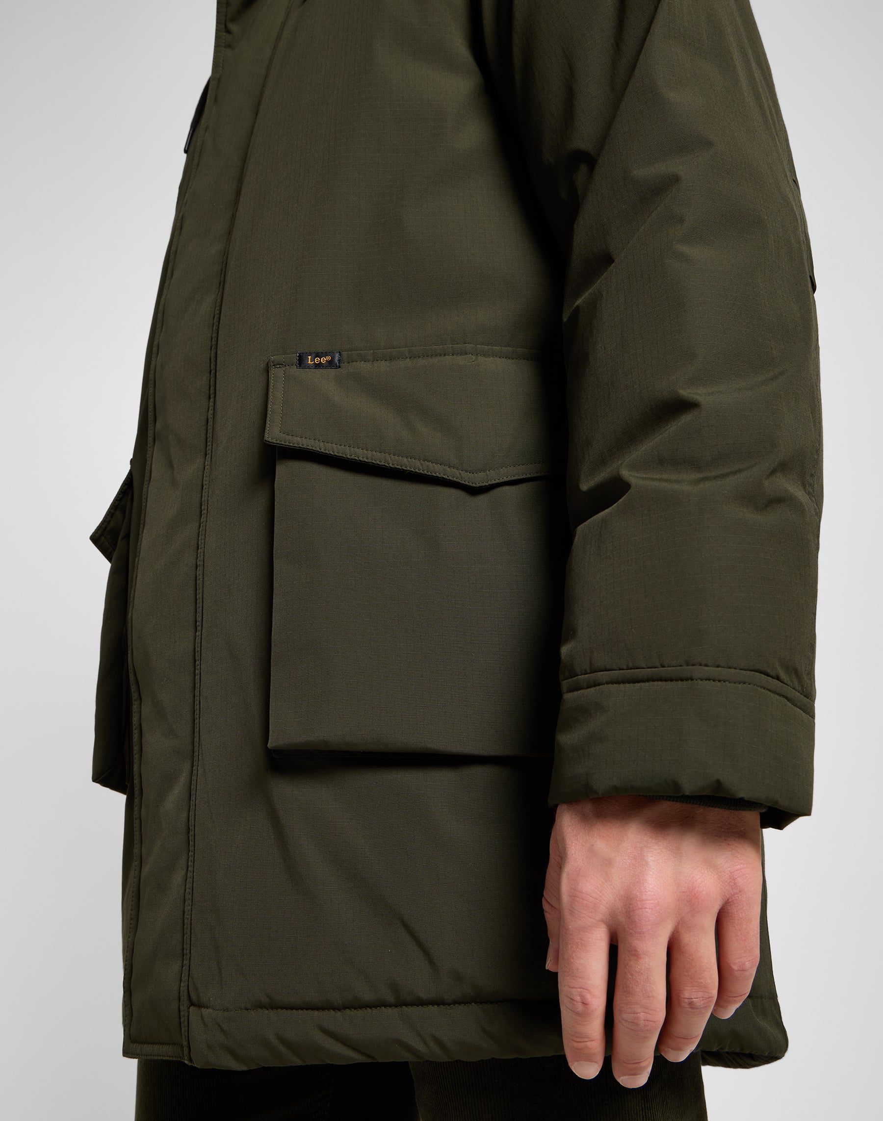 Tactical Parka in Olive Night Jacken Lee