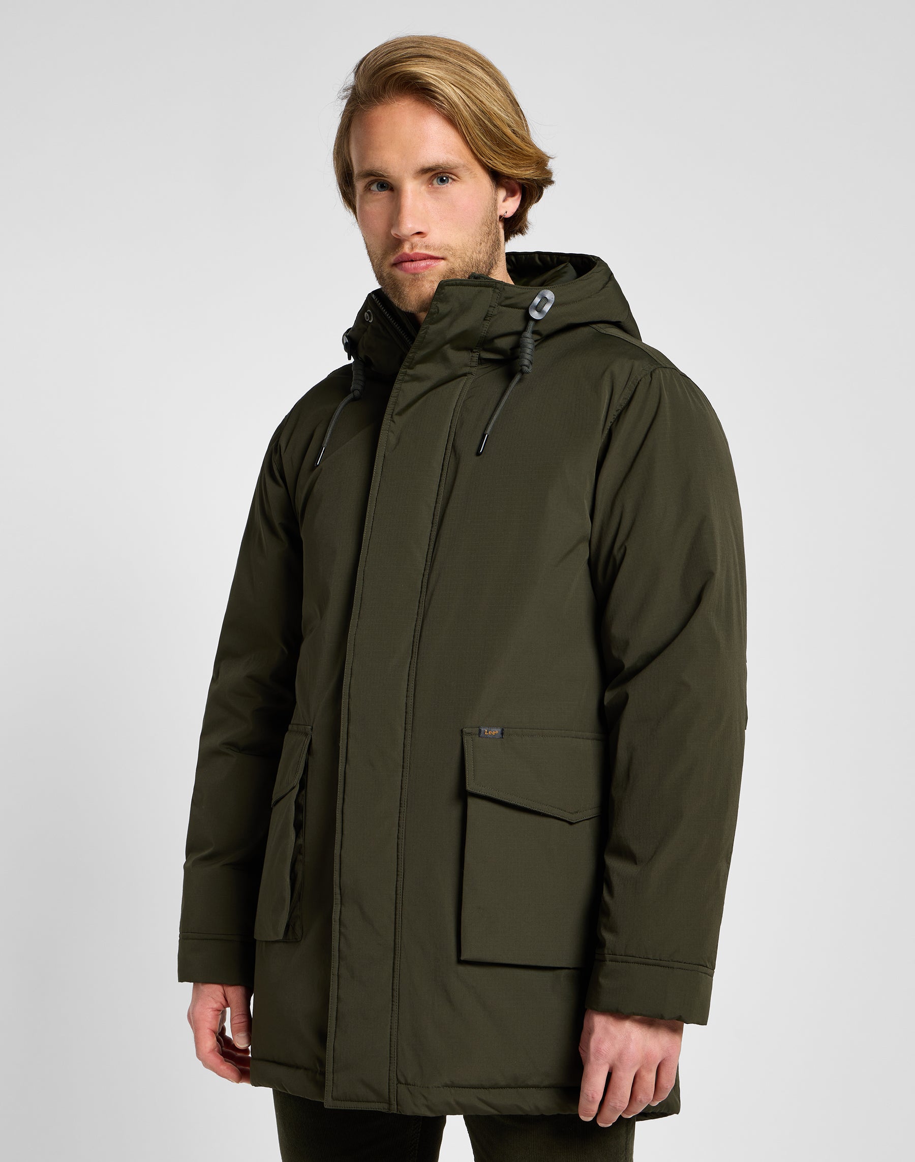 Tactical Parka in Olive Night Jacken Lee