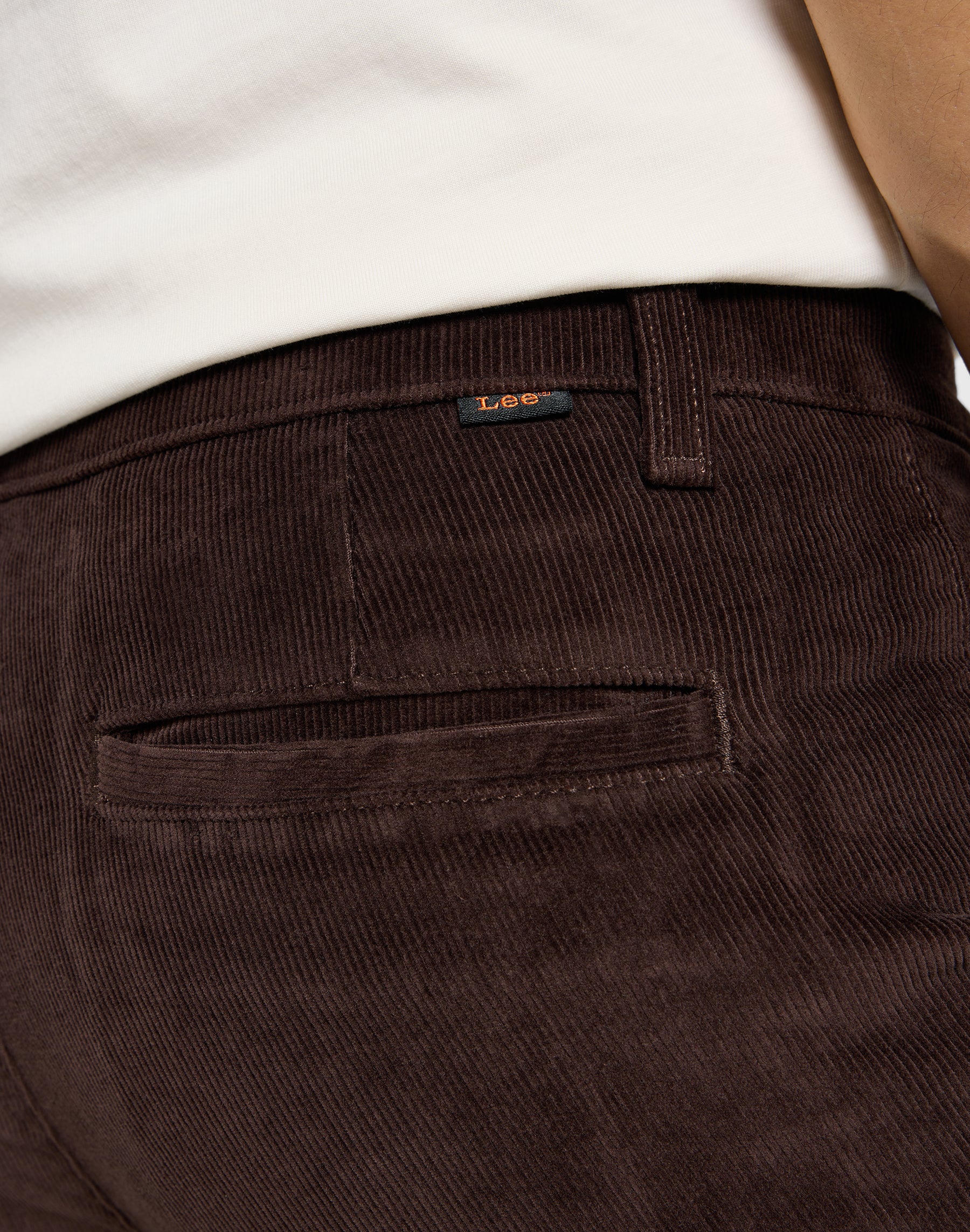 Regular Chino in Espresso Hosen Lee