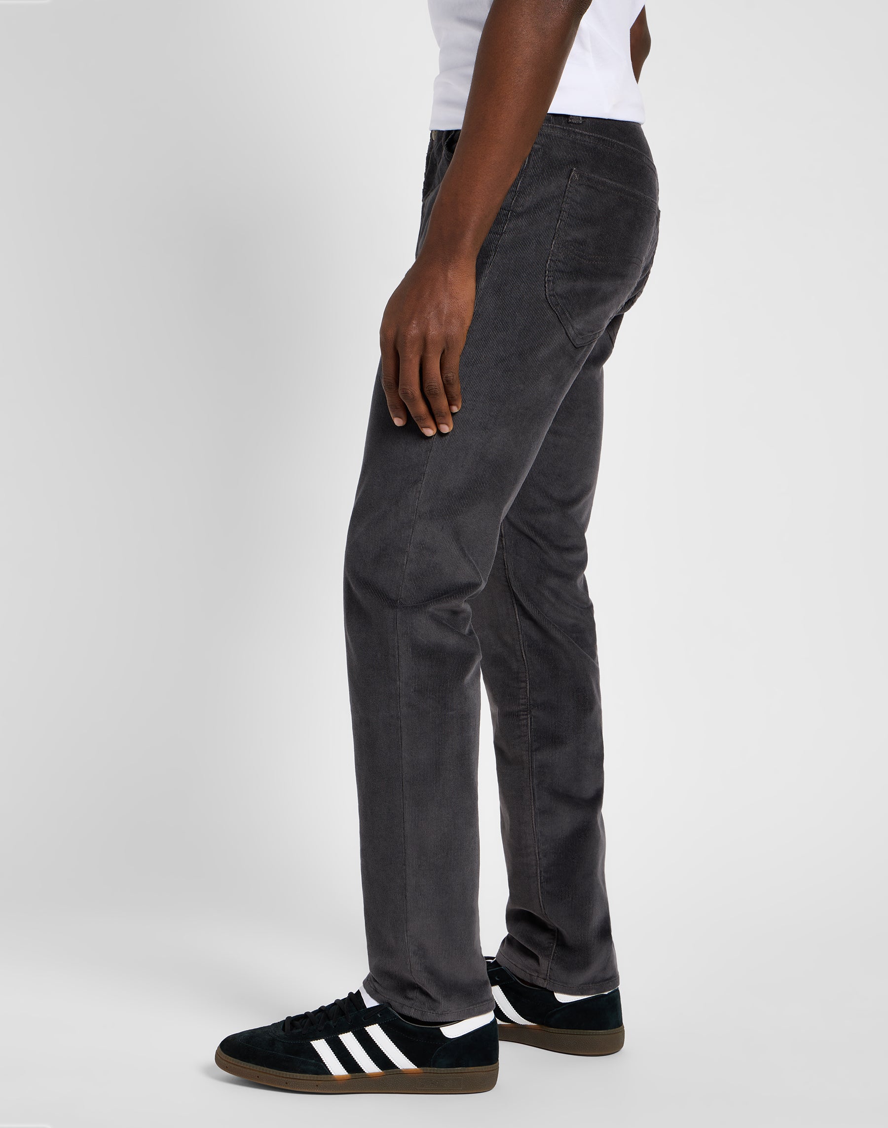 Slim Fit MVP in Static Gray Hosen Lee