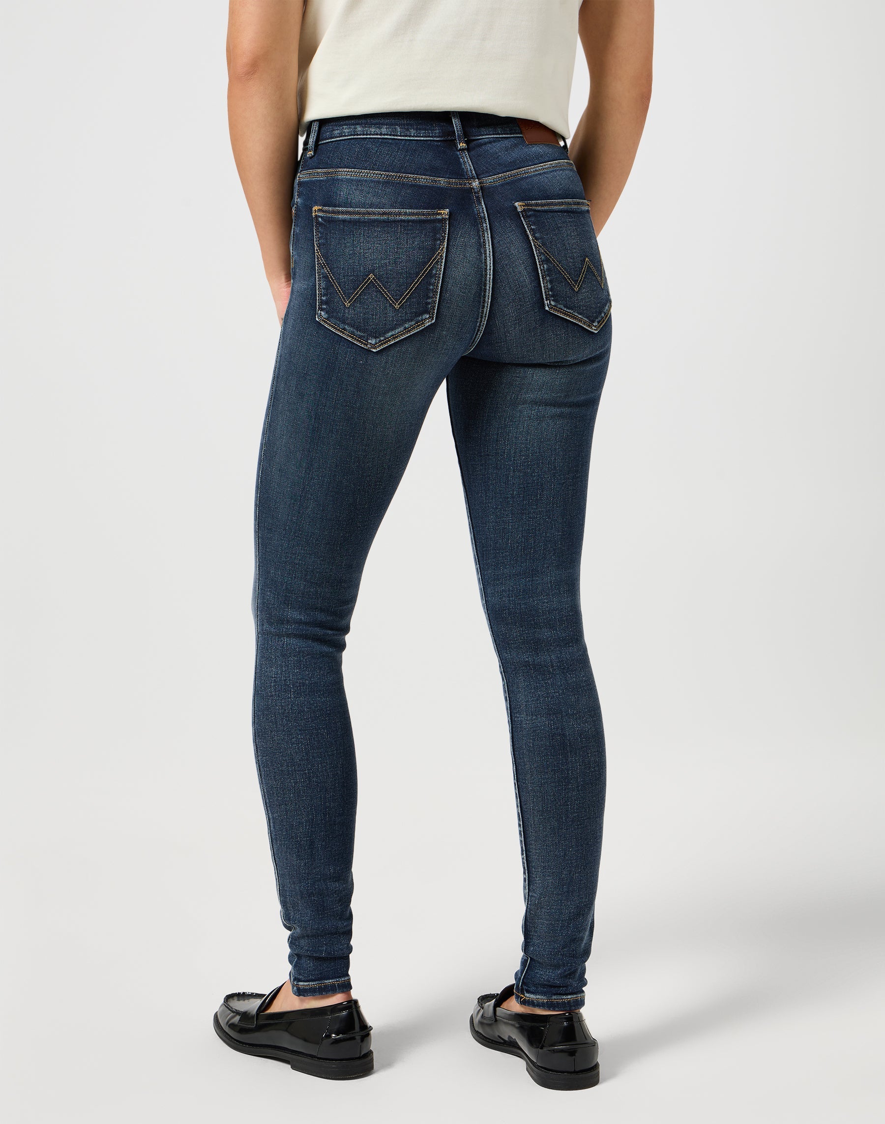 High Skinny in Harmony Blues Jeans Wrangler