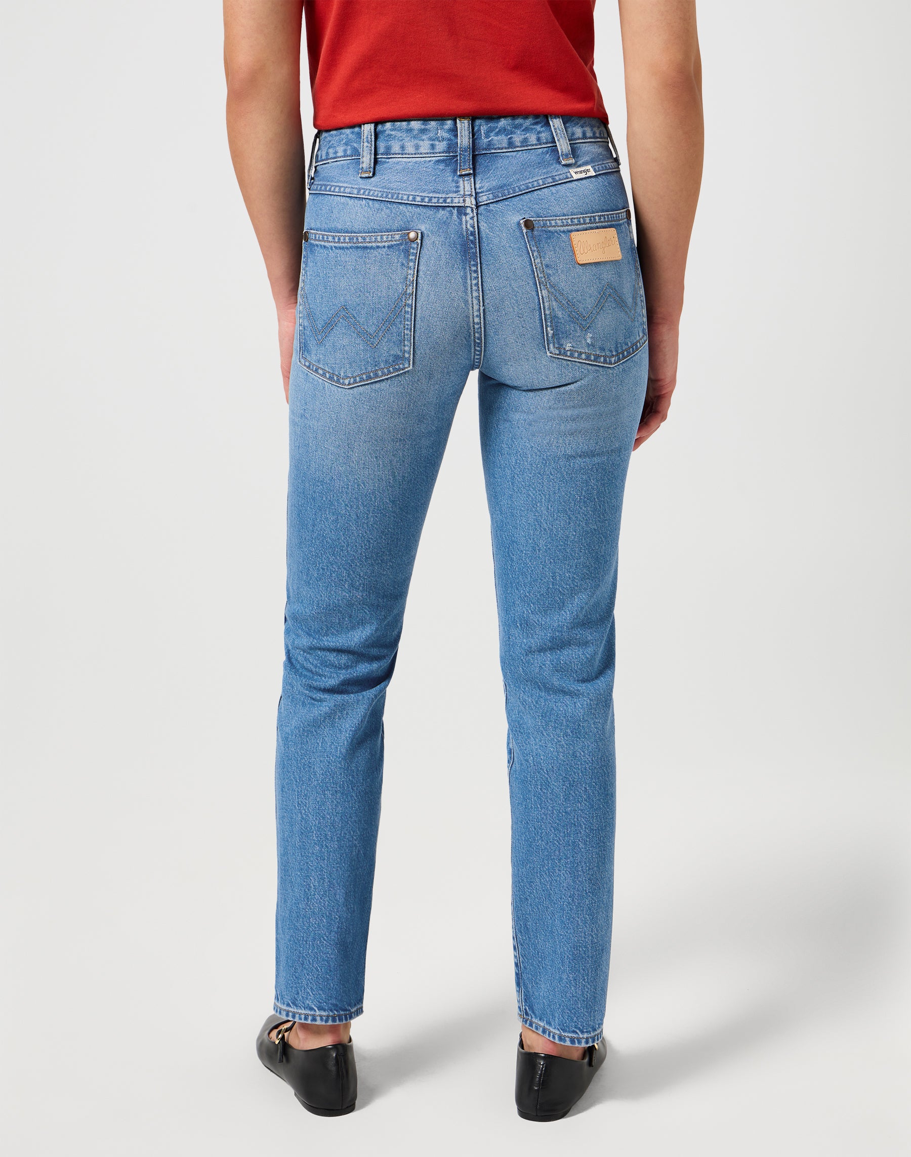 Piper in Ocean Blue Jeans Wrangler