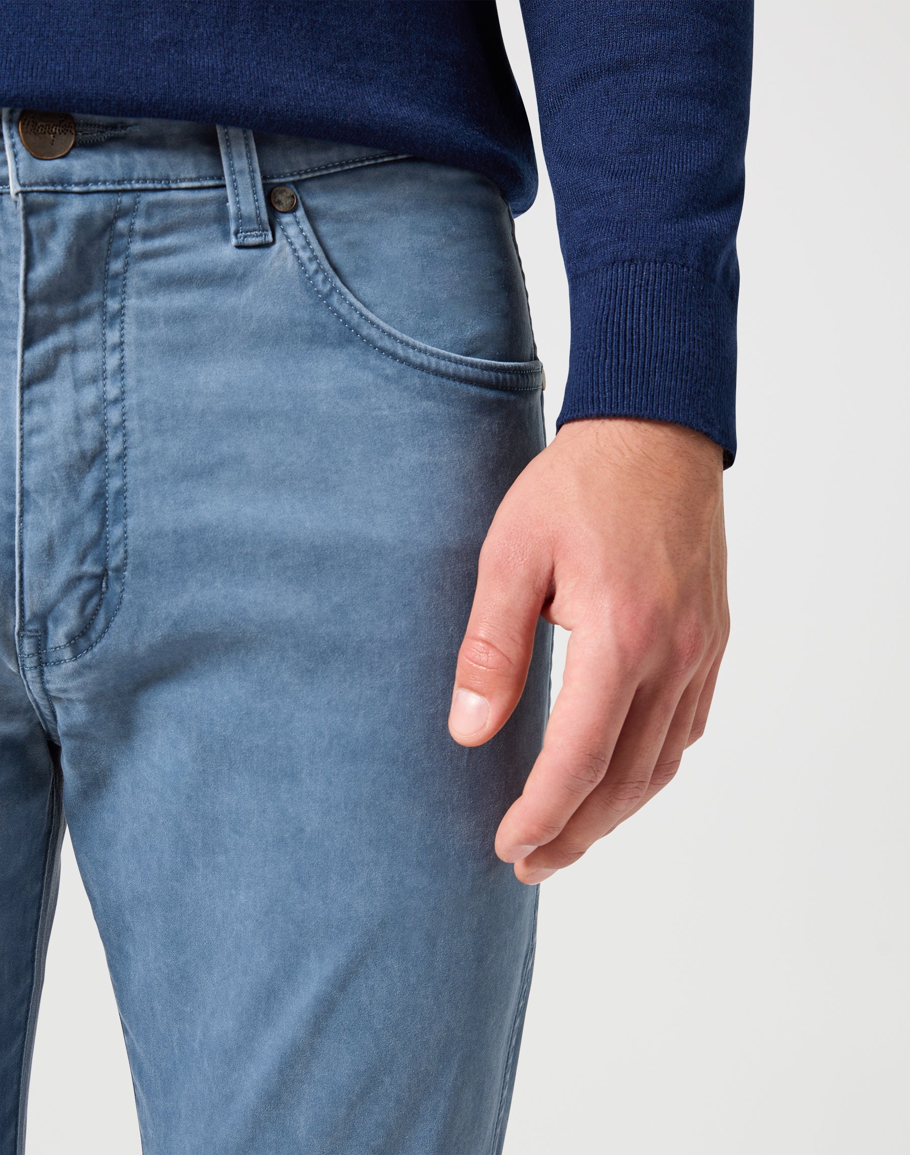 Larston in Grisaille Hosen Wrangler