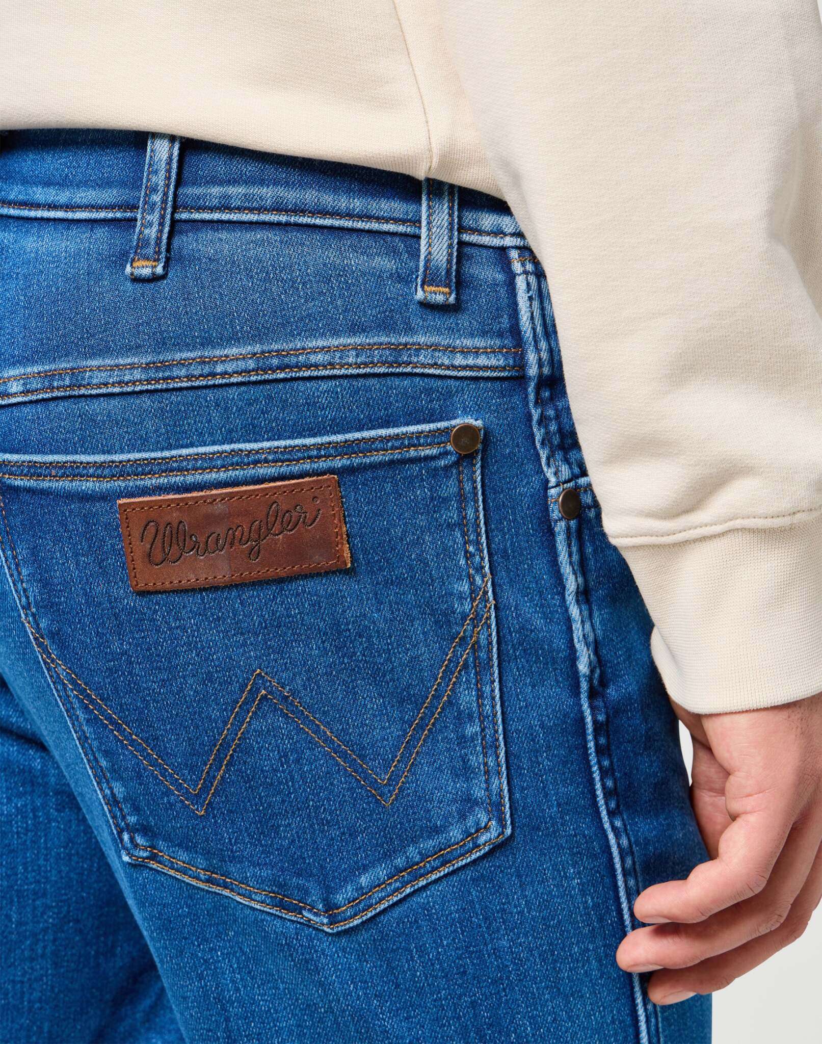 River in Sterling Jeans Wrangler