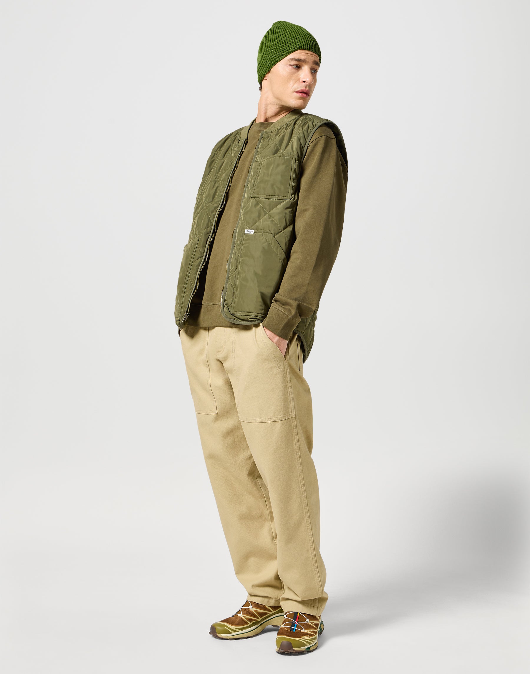 Easy Beanie in Green Mützen Wrangler