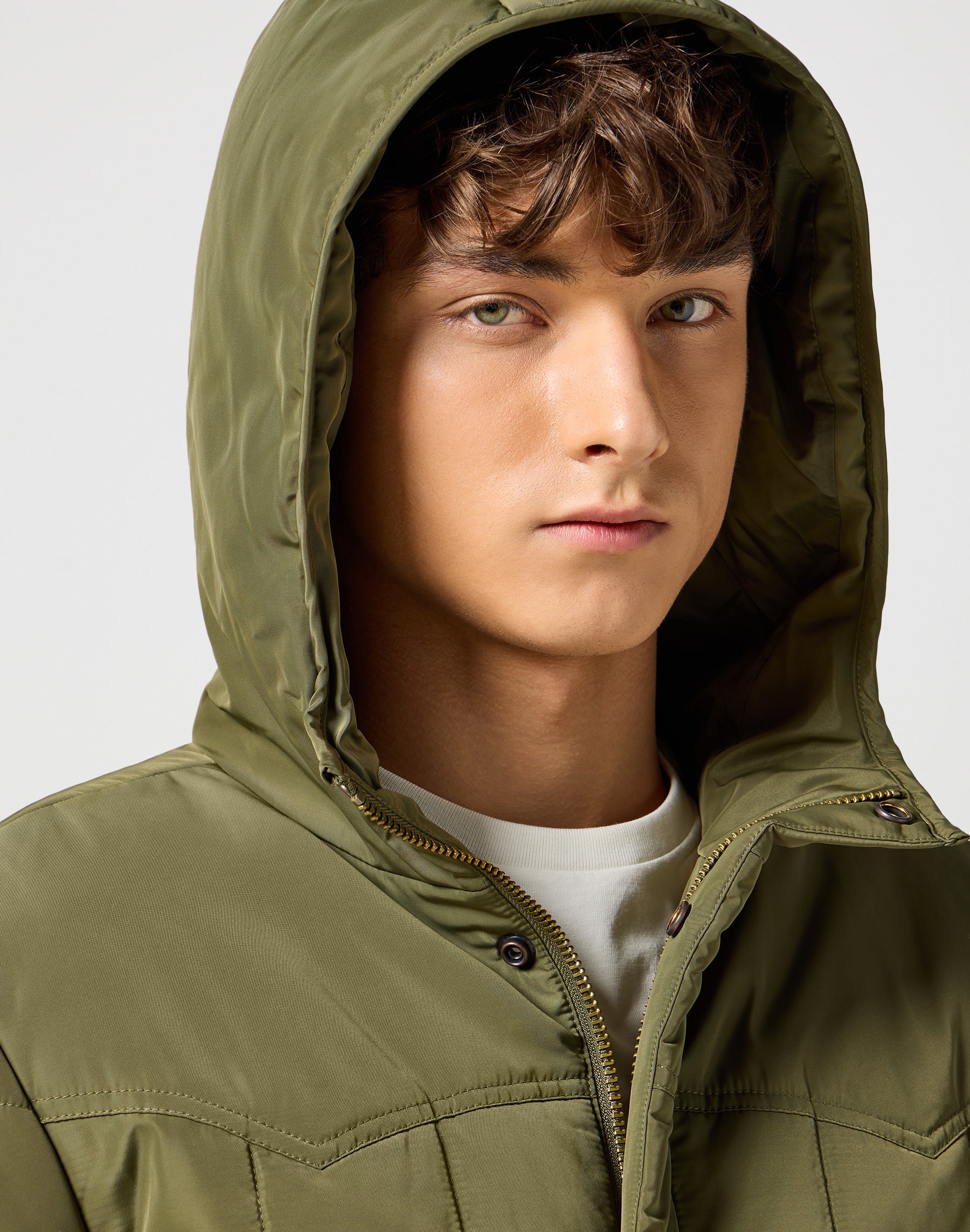 Transitional Puffer in Ivy Green Jacken Wrangler