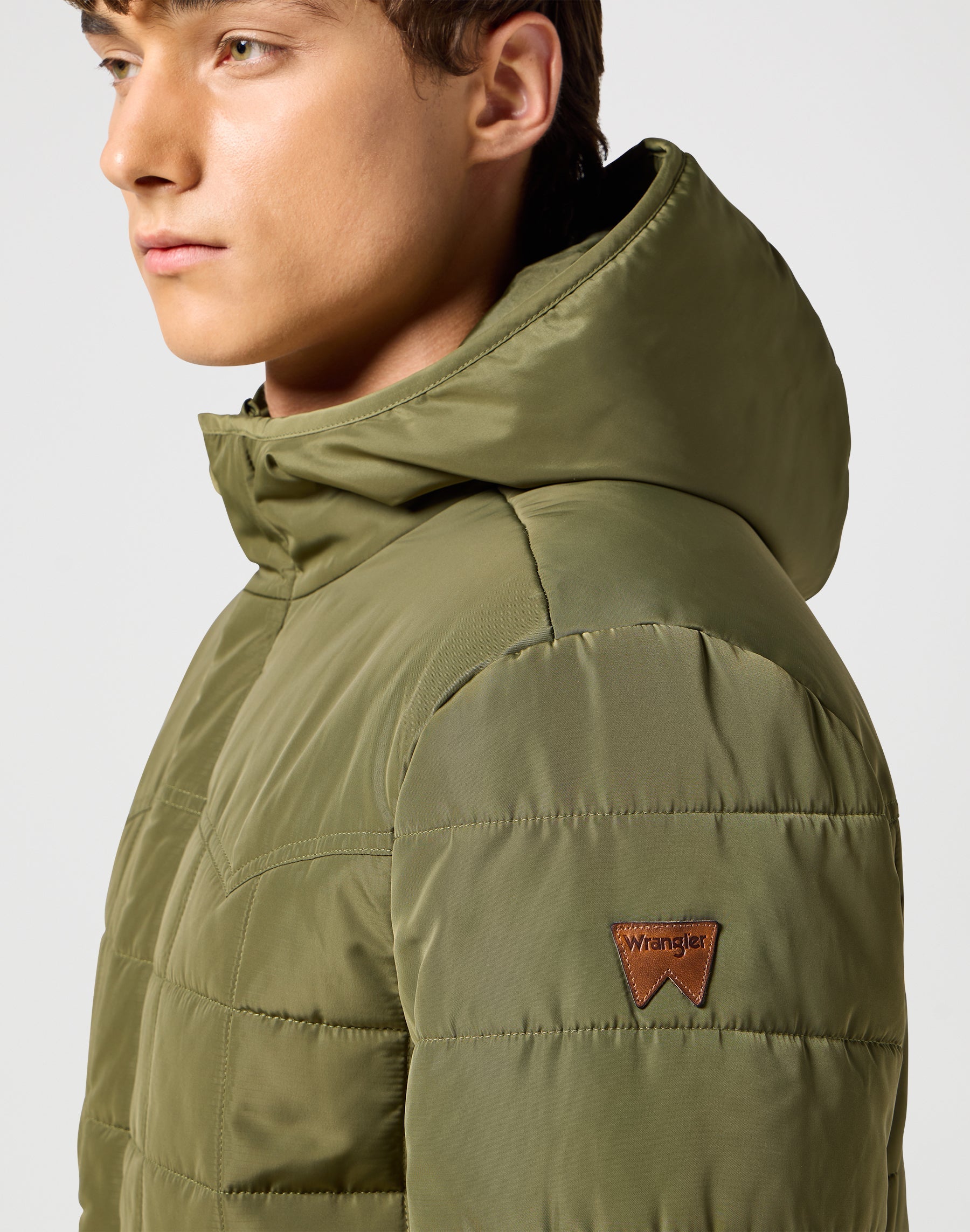 Transitional Puffer in Ivy Green Jacken Wrangler