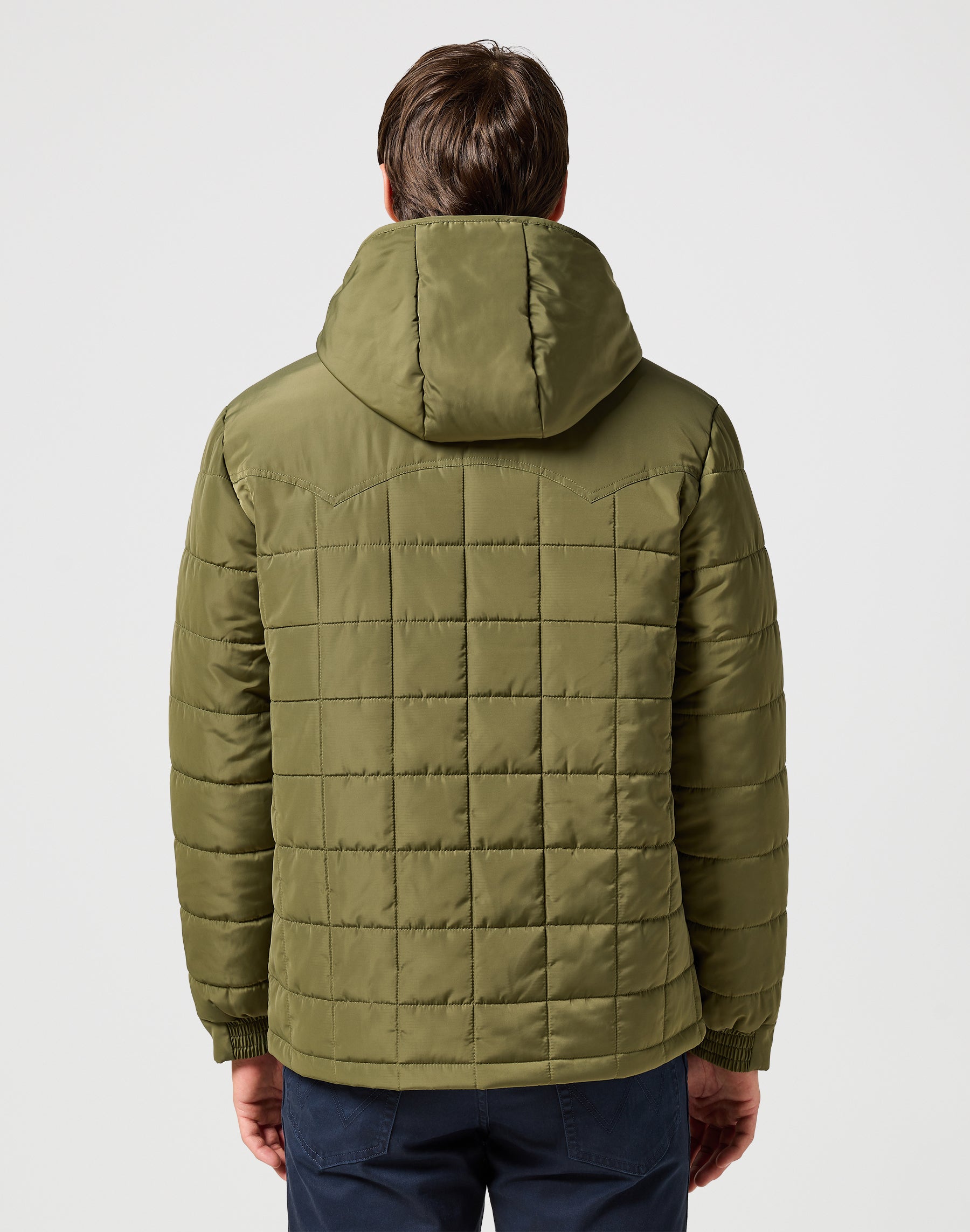 Transitional Puffer in Ivy Green Jacken Wrangler