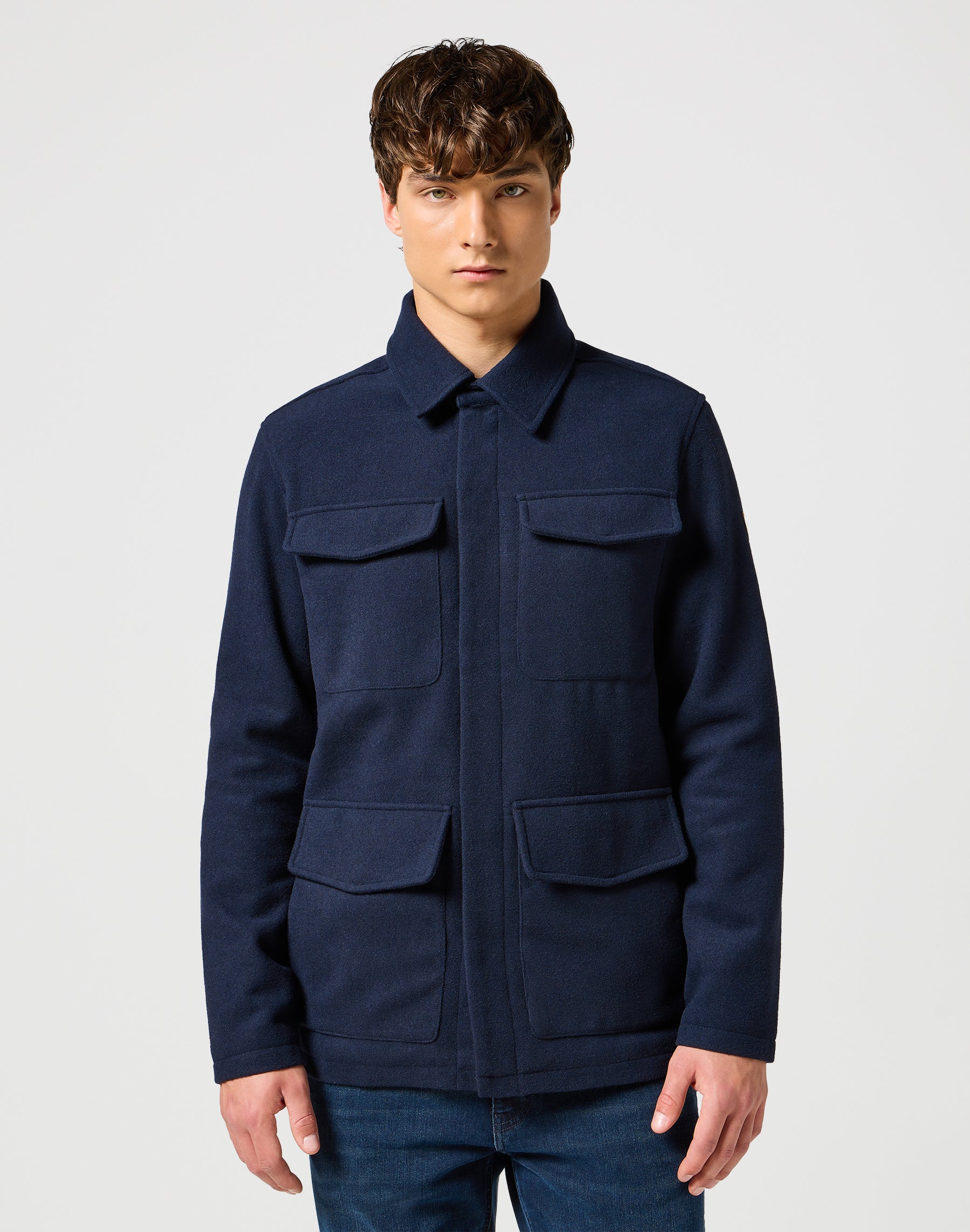 Transitional Jacket in Dark Navy Jacken Wrangler