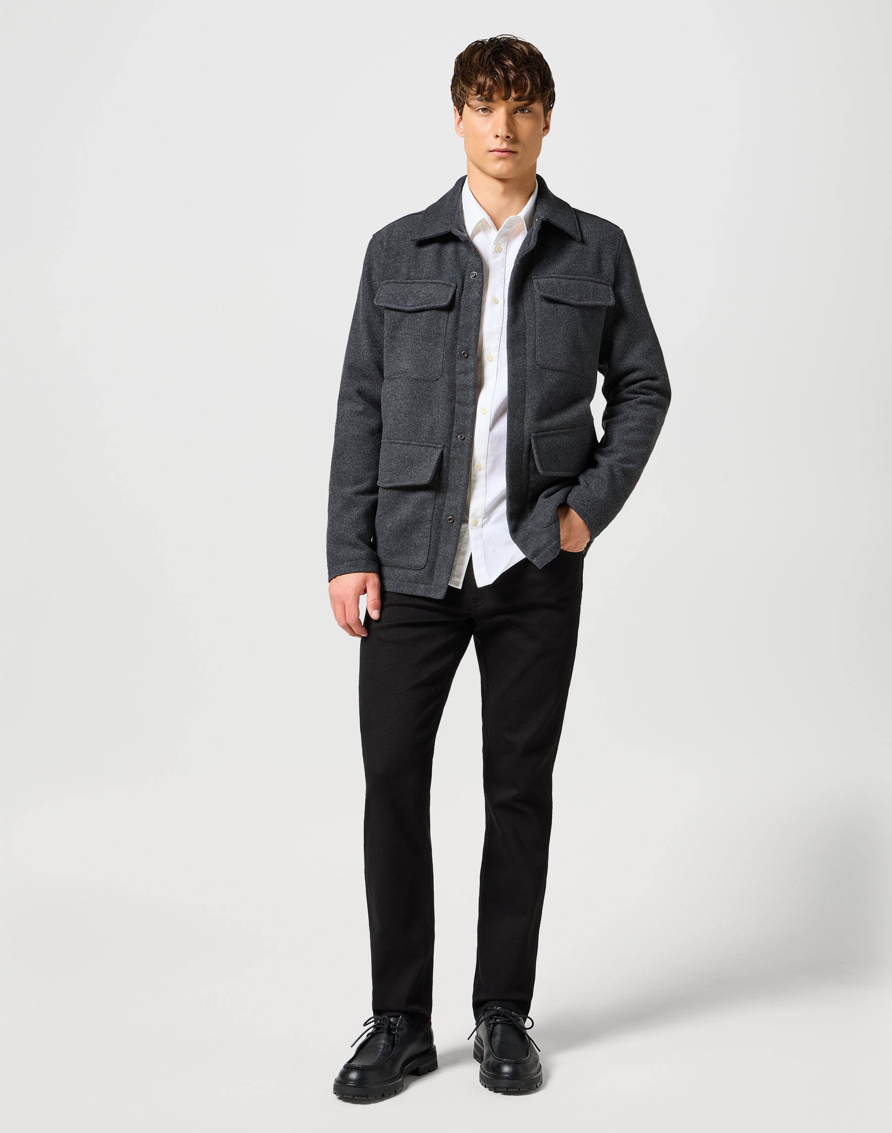 Greensboro in Deep Ink Jeans Wrangler