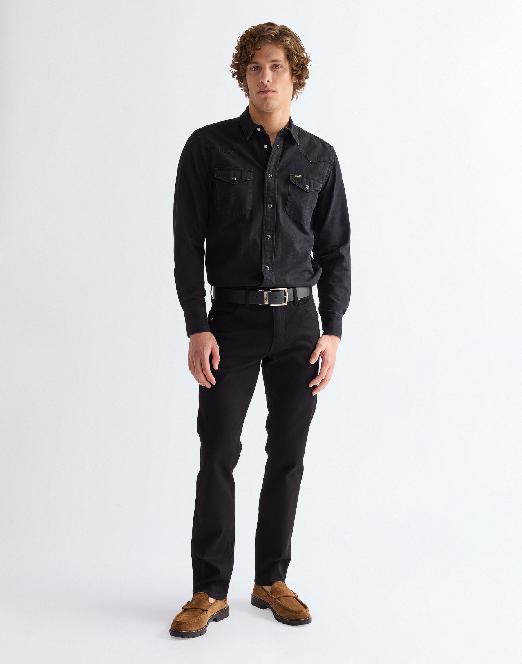 Greensboro in Deep Ink Jeans Wrangler