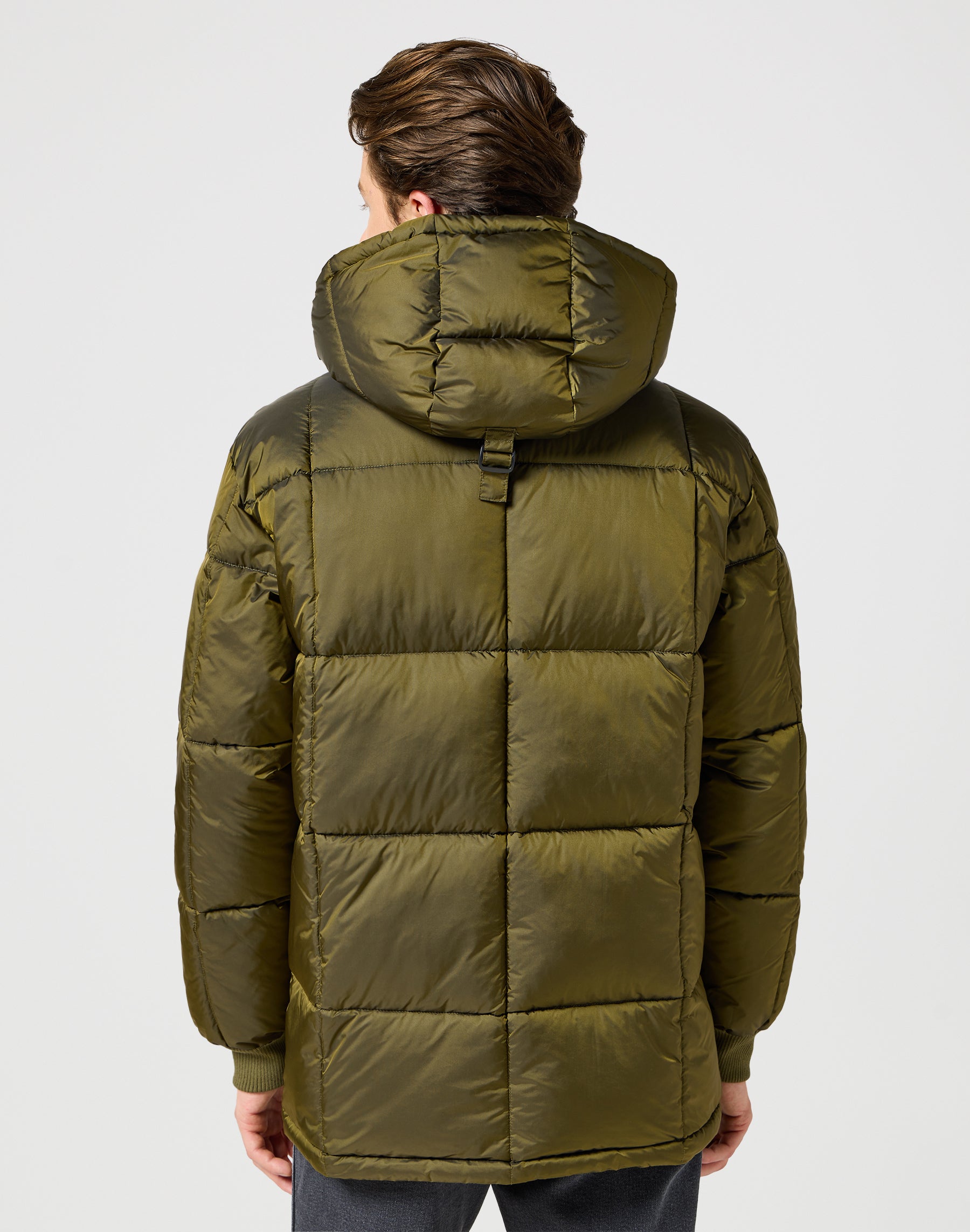 Parka Jacket in Ivy Green Jacken Wrangler