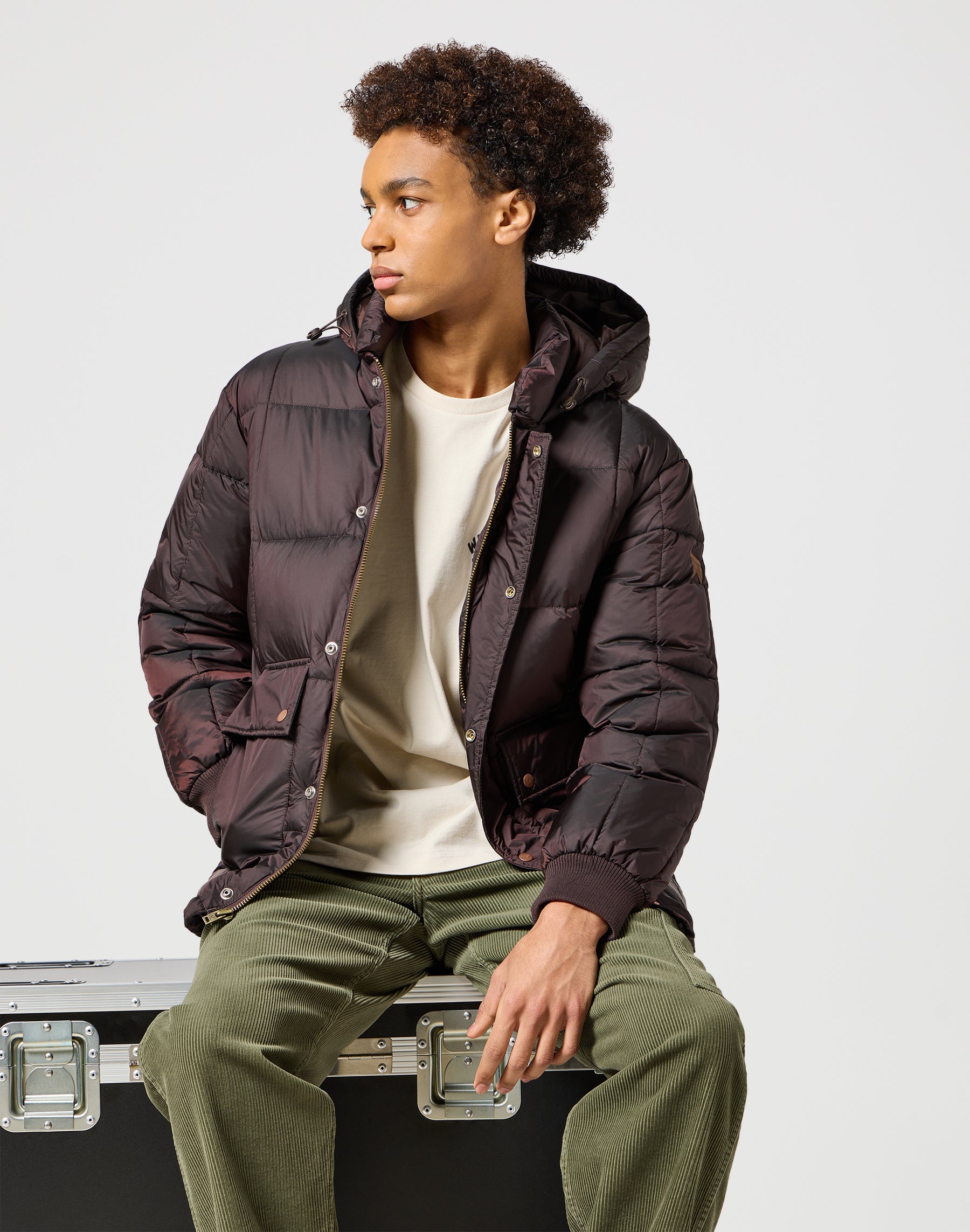 Parka Jacket in Mole Jacken Wrangler