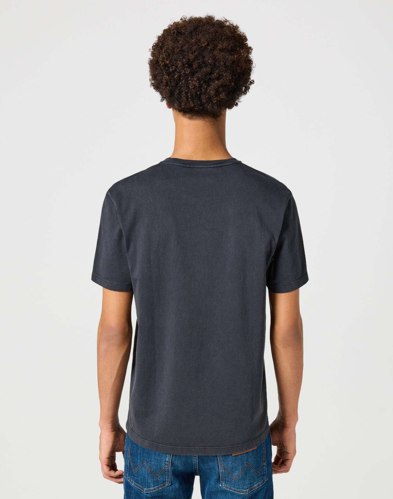 Graphic Tee in Faded Black T-Shirts Wrangler
