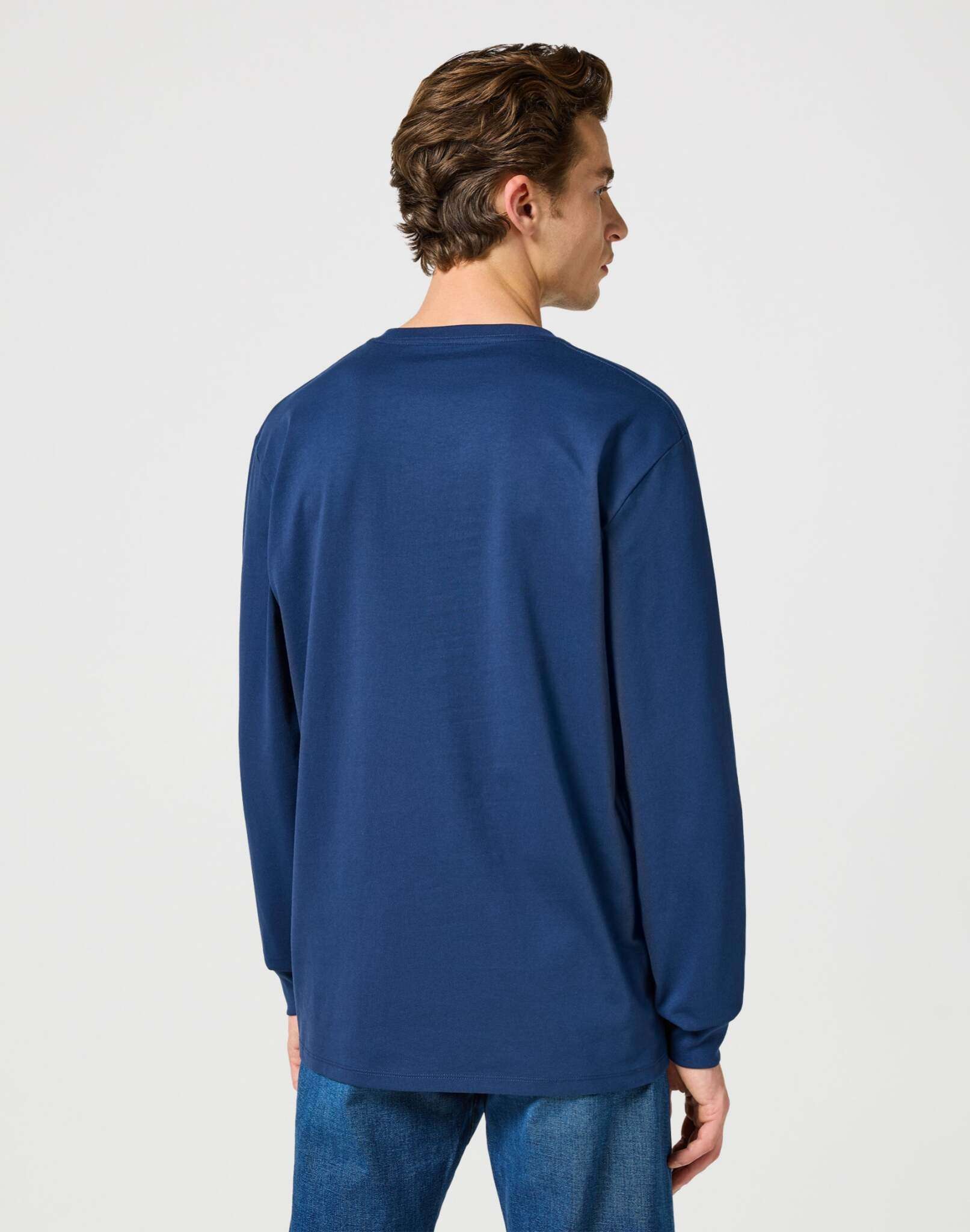 Longsleeves Graphic Tee in Navy T-Shirts Wrangler