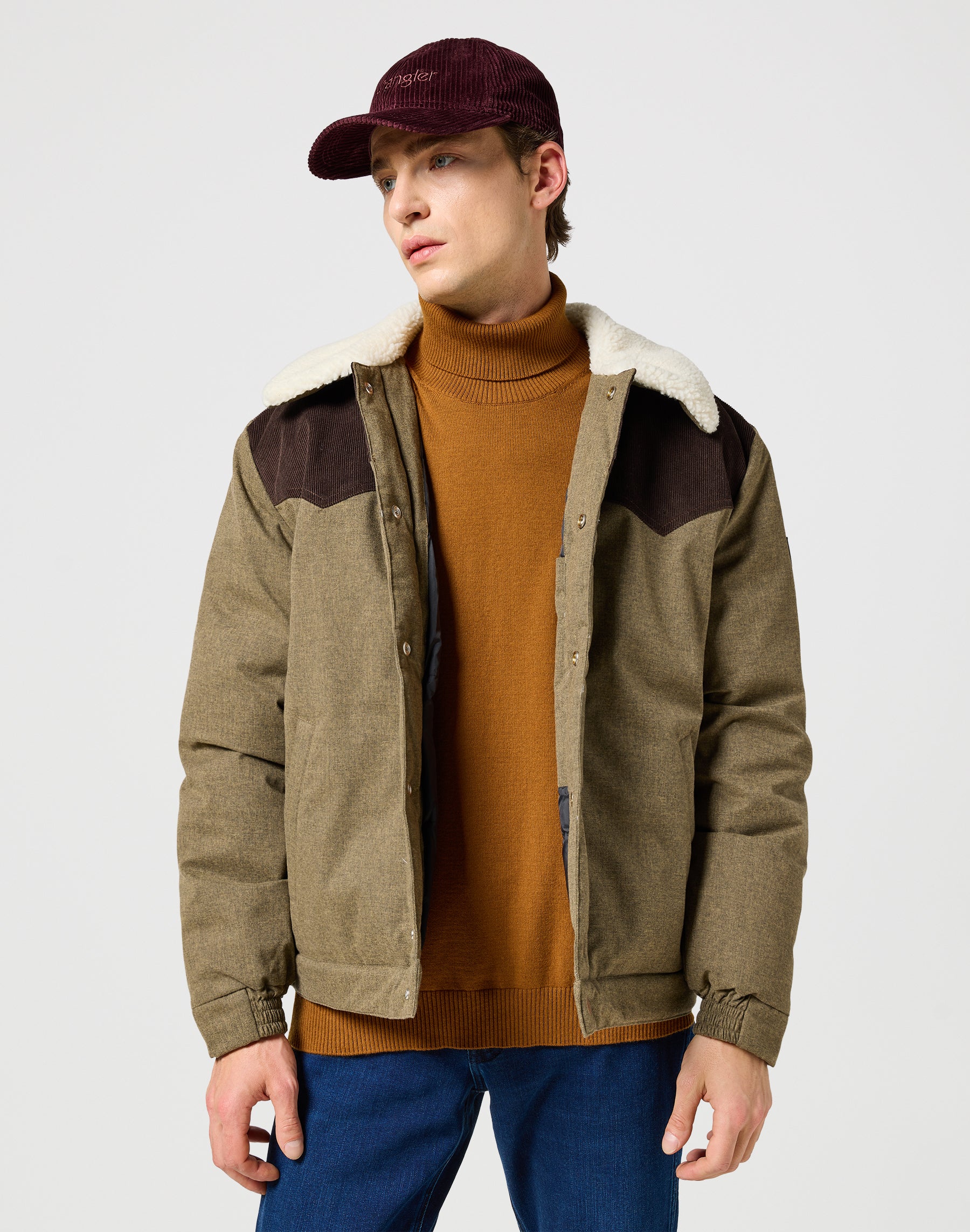 Corduroy Cap in Dahlia Caps Wrangler