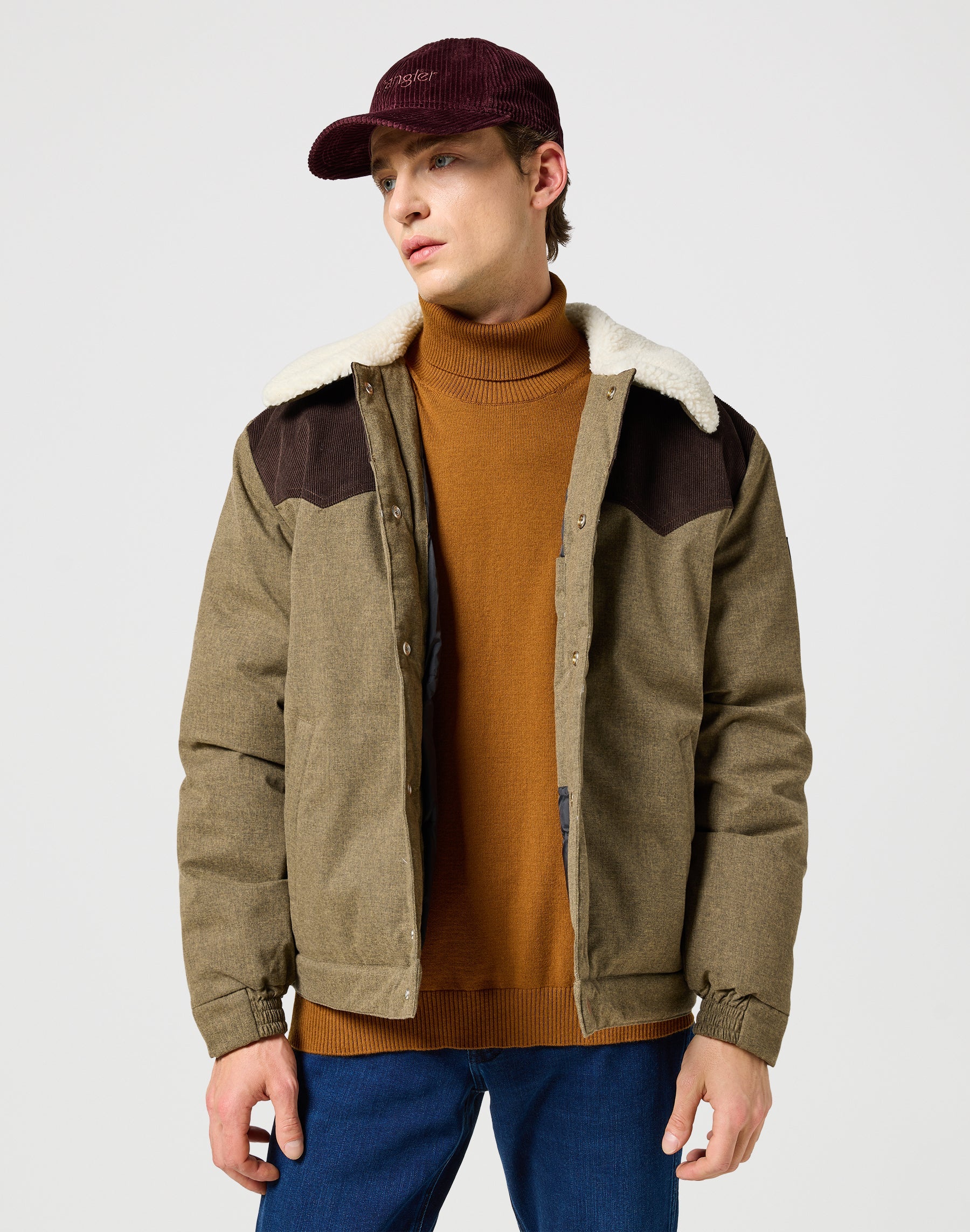 Corduroy Cap in Dahlia Caps Wrangler