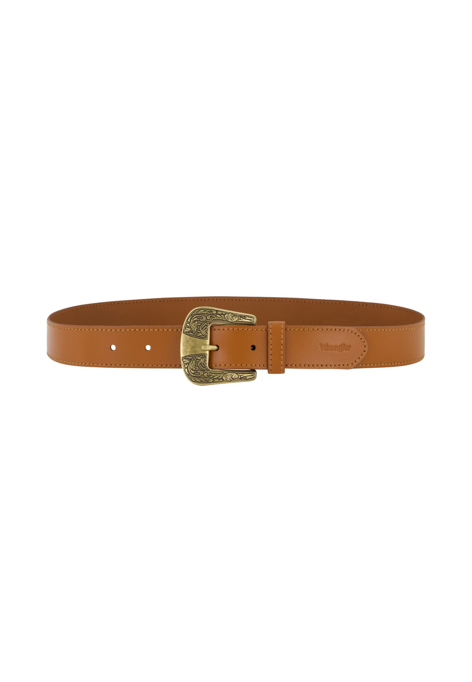 Big Buckle Belt in Cognac Gürtel Wrangler