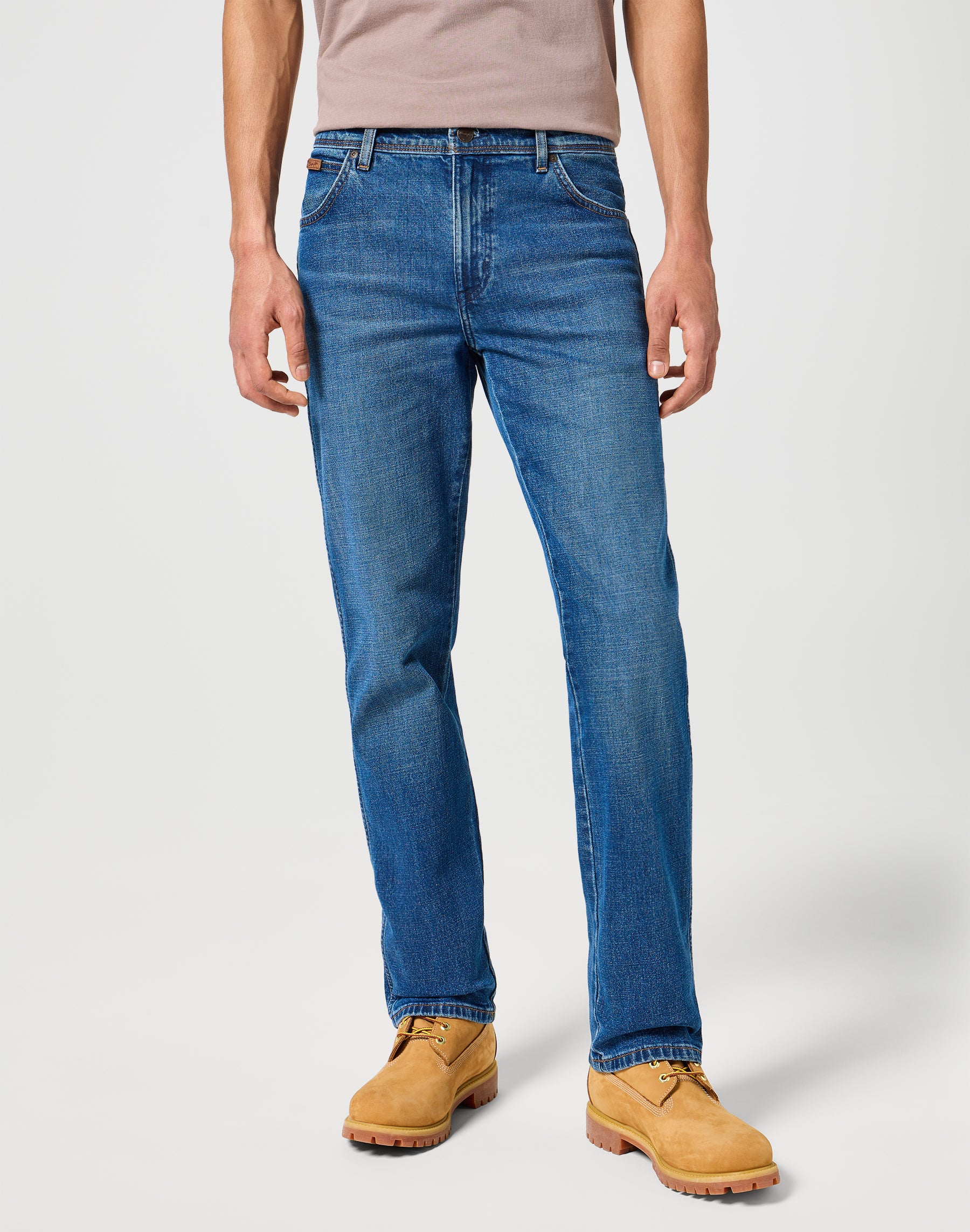 Texas in Sundown Blue Jeans Wrangler