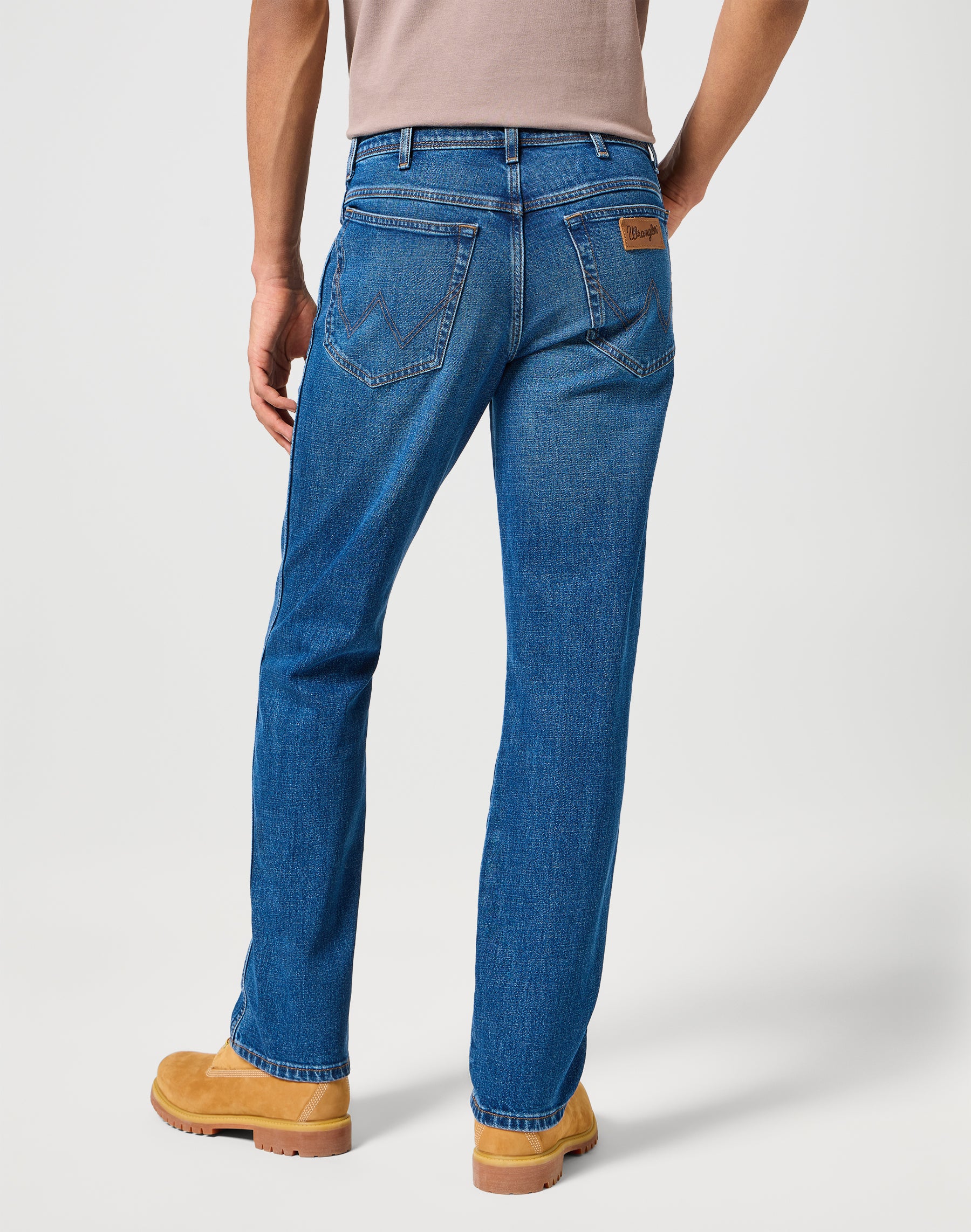 Texas in Sundown Blue Jeans Wrangler