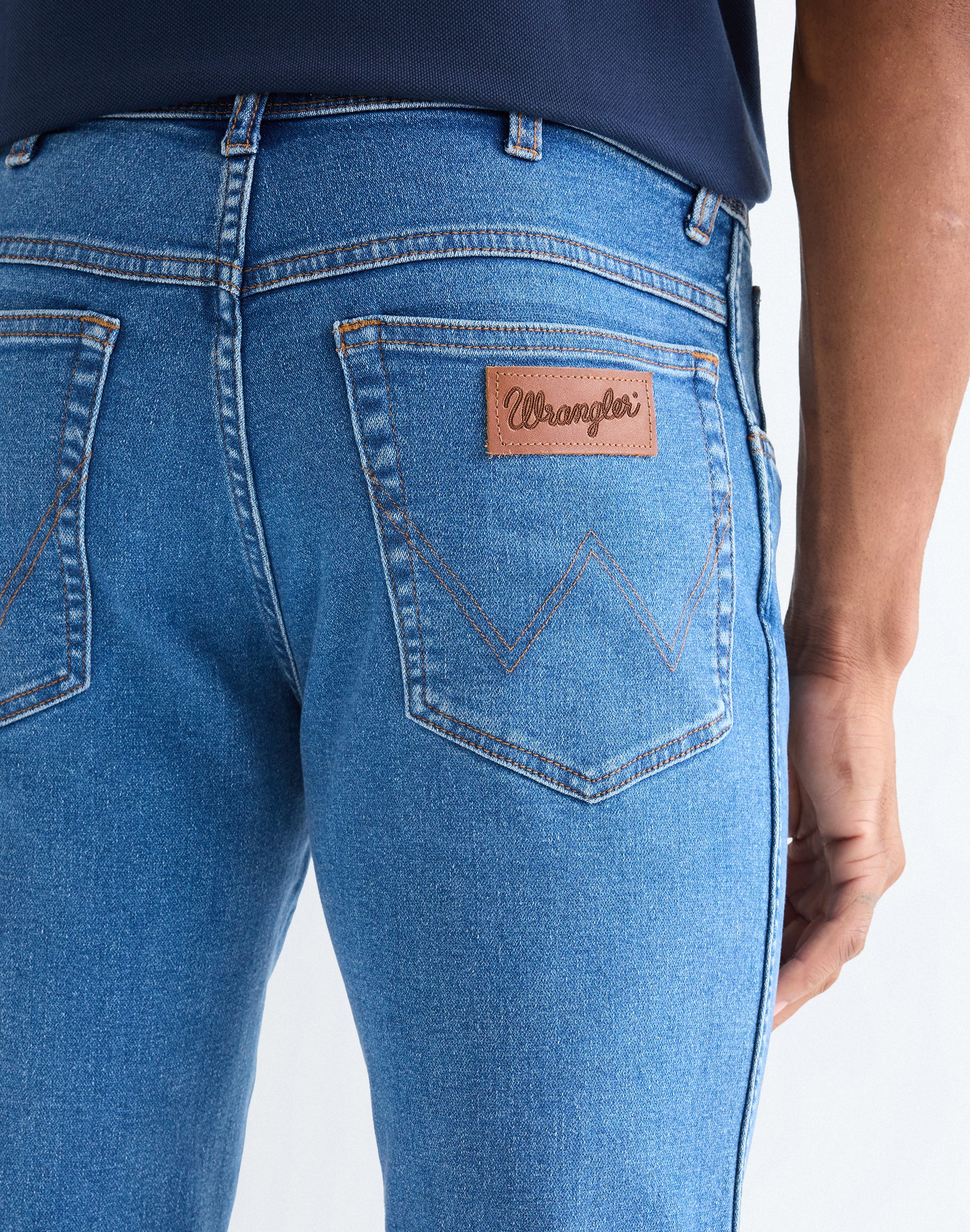 Texas Slim in Ridge Wash Jeans Wrangler