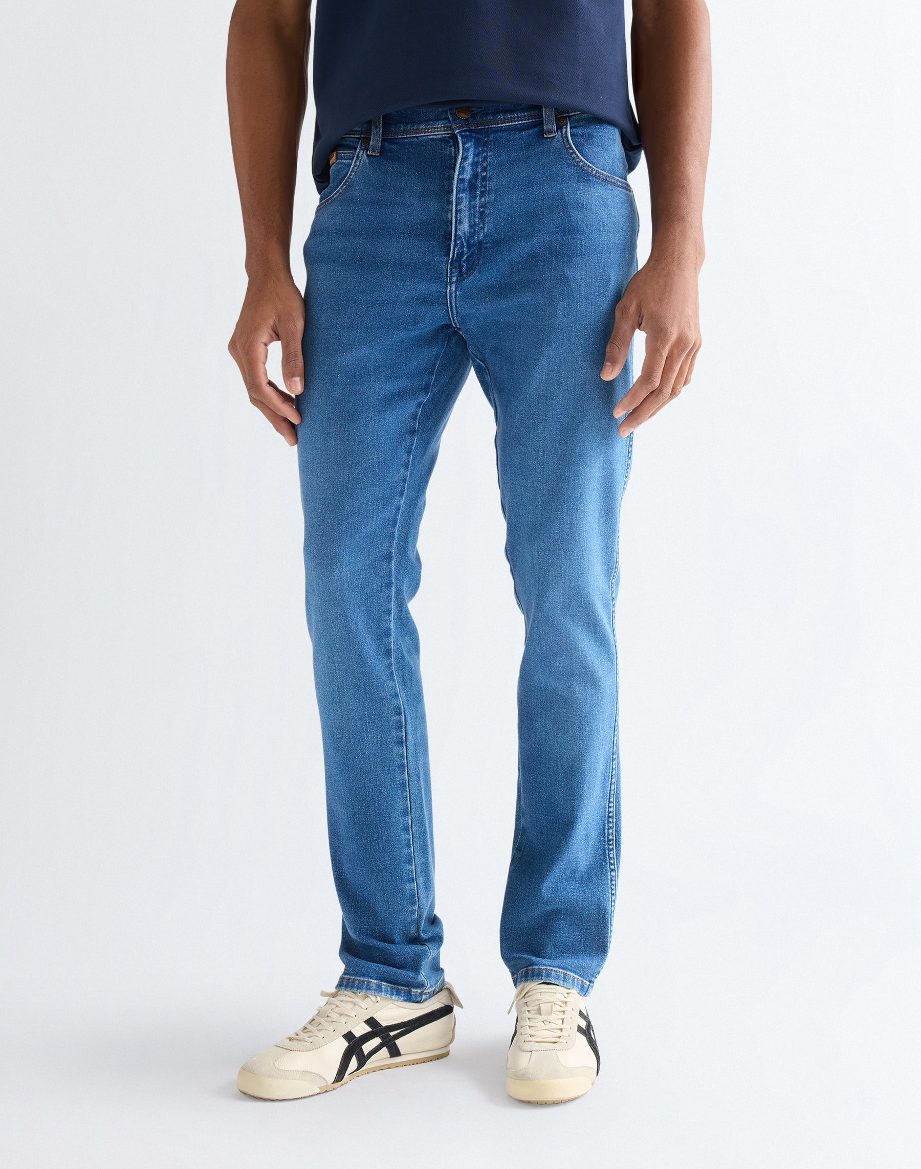 Texas Slim in Ridge Wash Jeans Wrangler