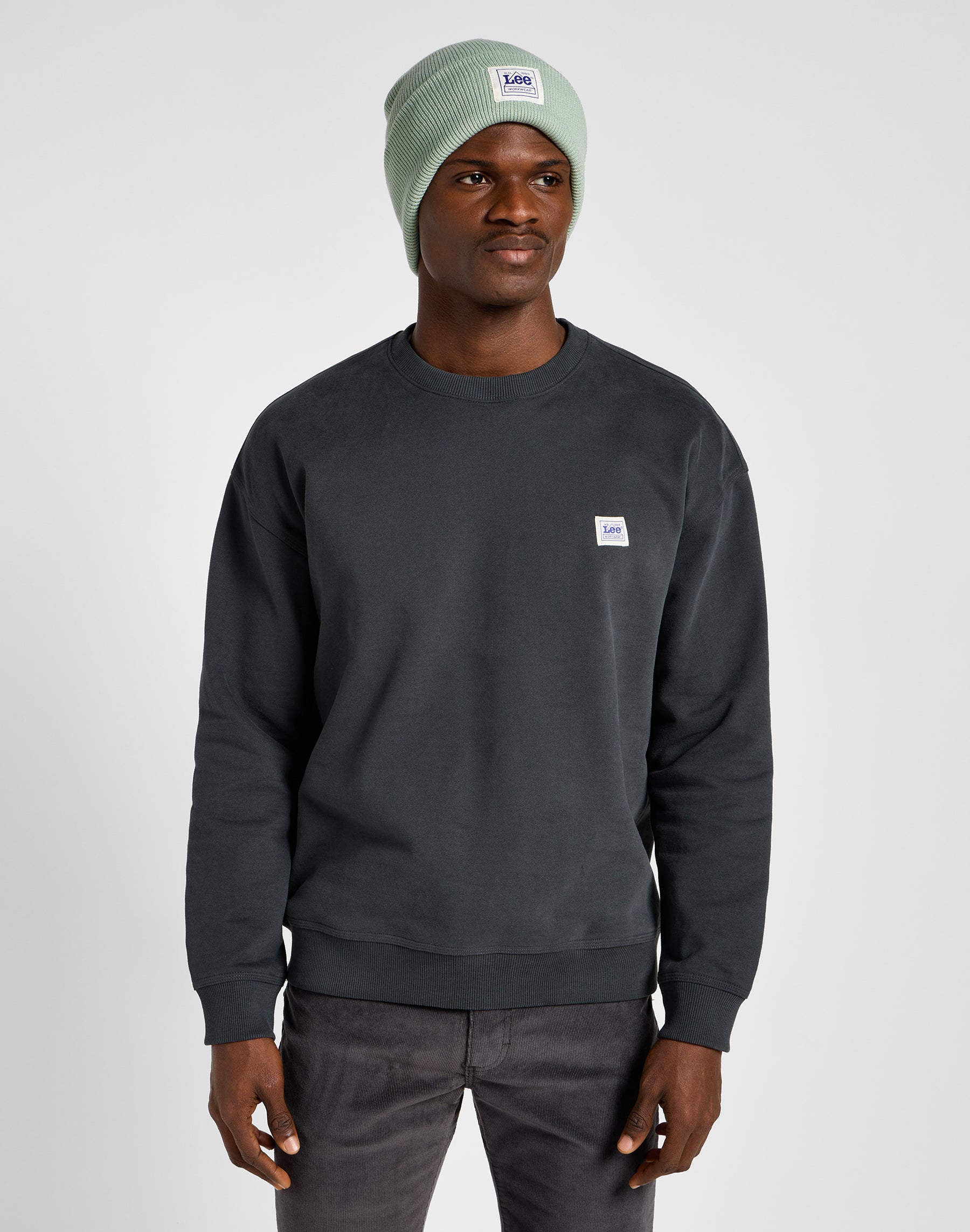 Workwear Beanie in Pond Mützen Lee