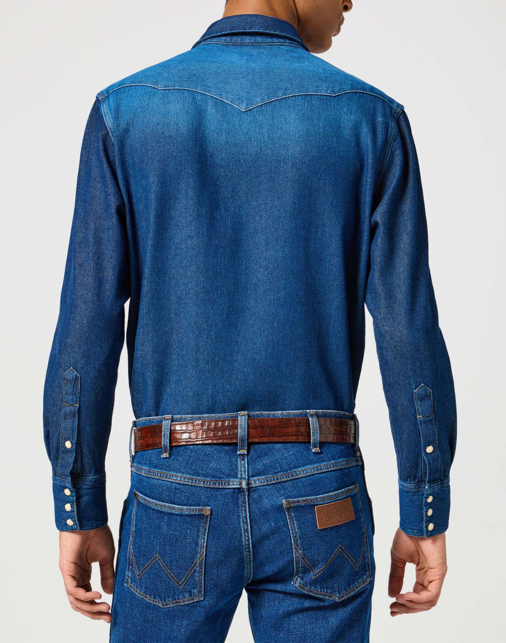 Easy Belt in Embossed Alligator Gürtel Wrangler