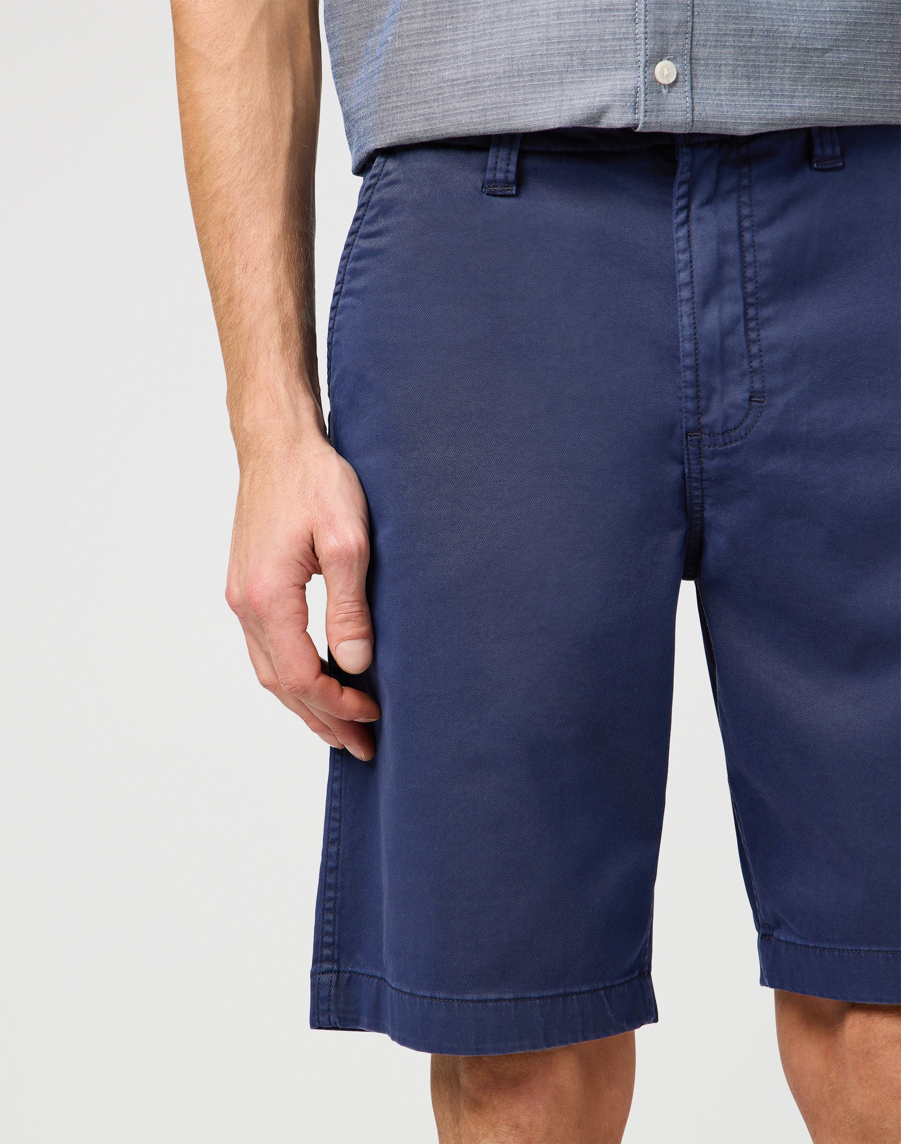 Chino Short in Navy Chinoshorts Wrangler