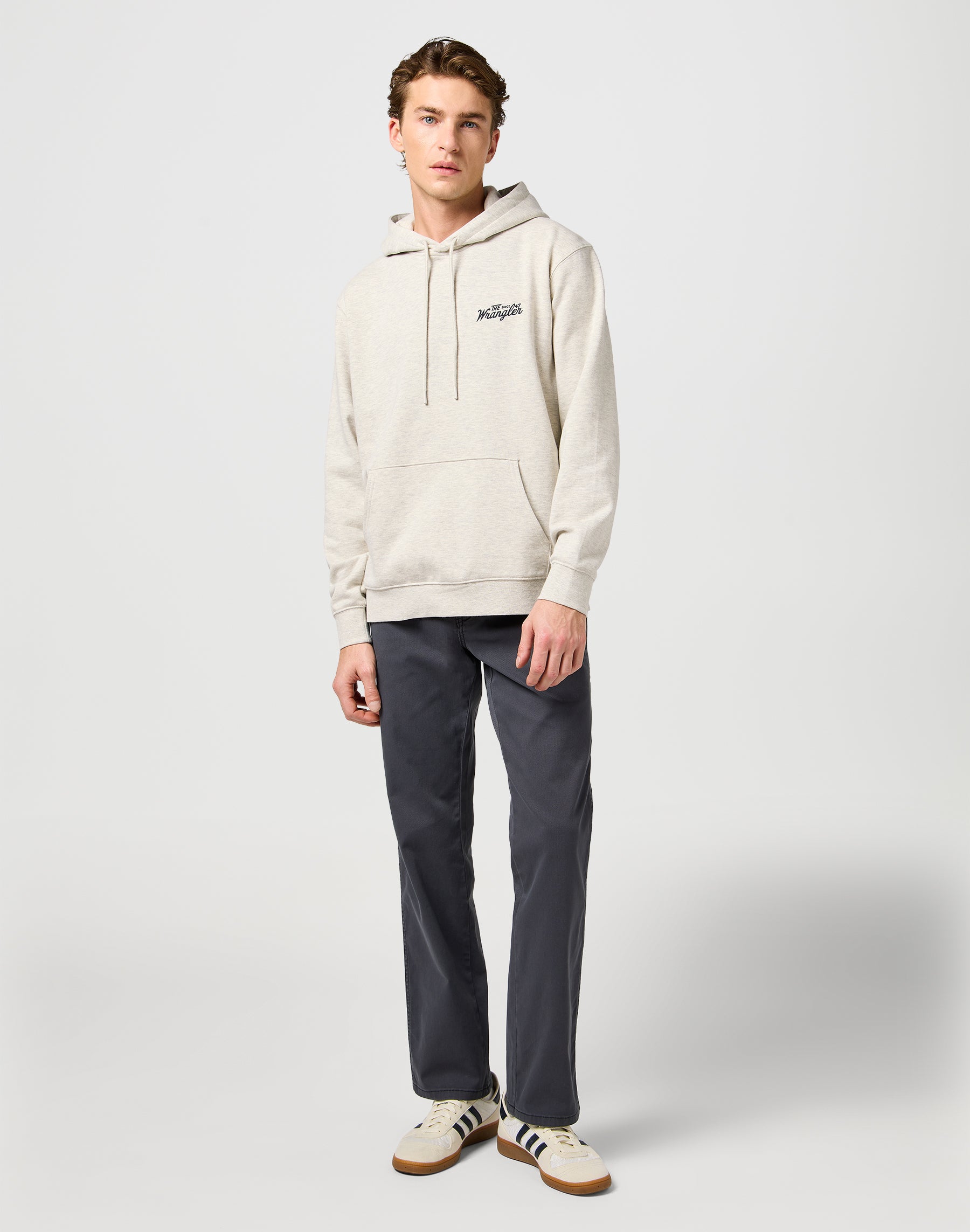 Texas in Faded Black Hosen Wrangler