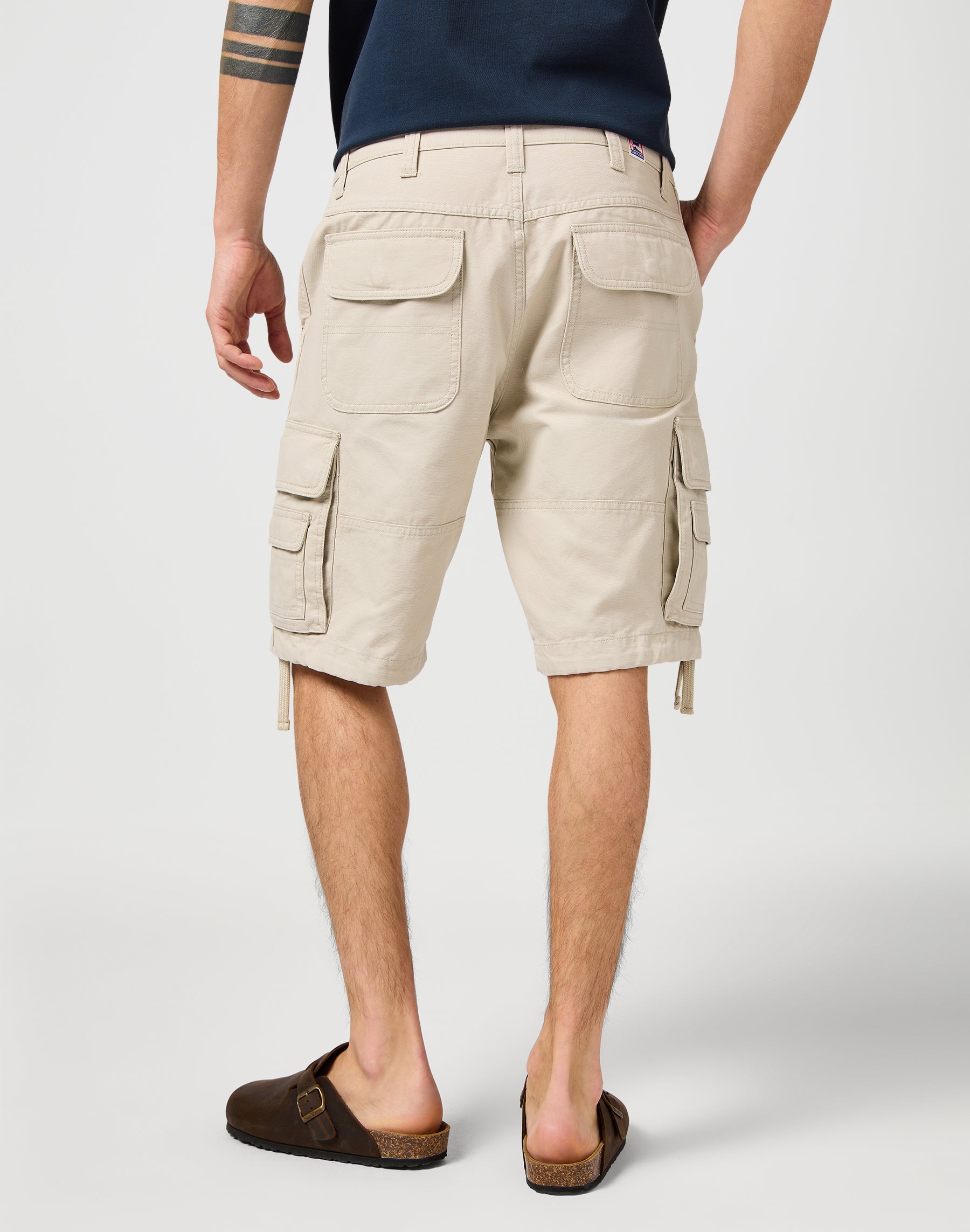 Casey Jones Cargo Shorts in Pelican Shorts Wrangler