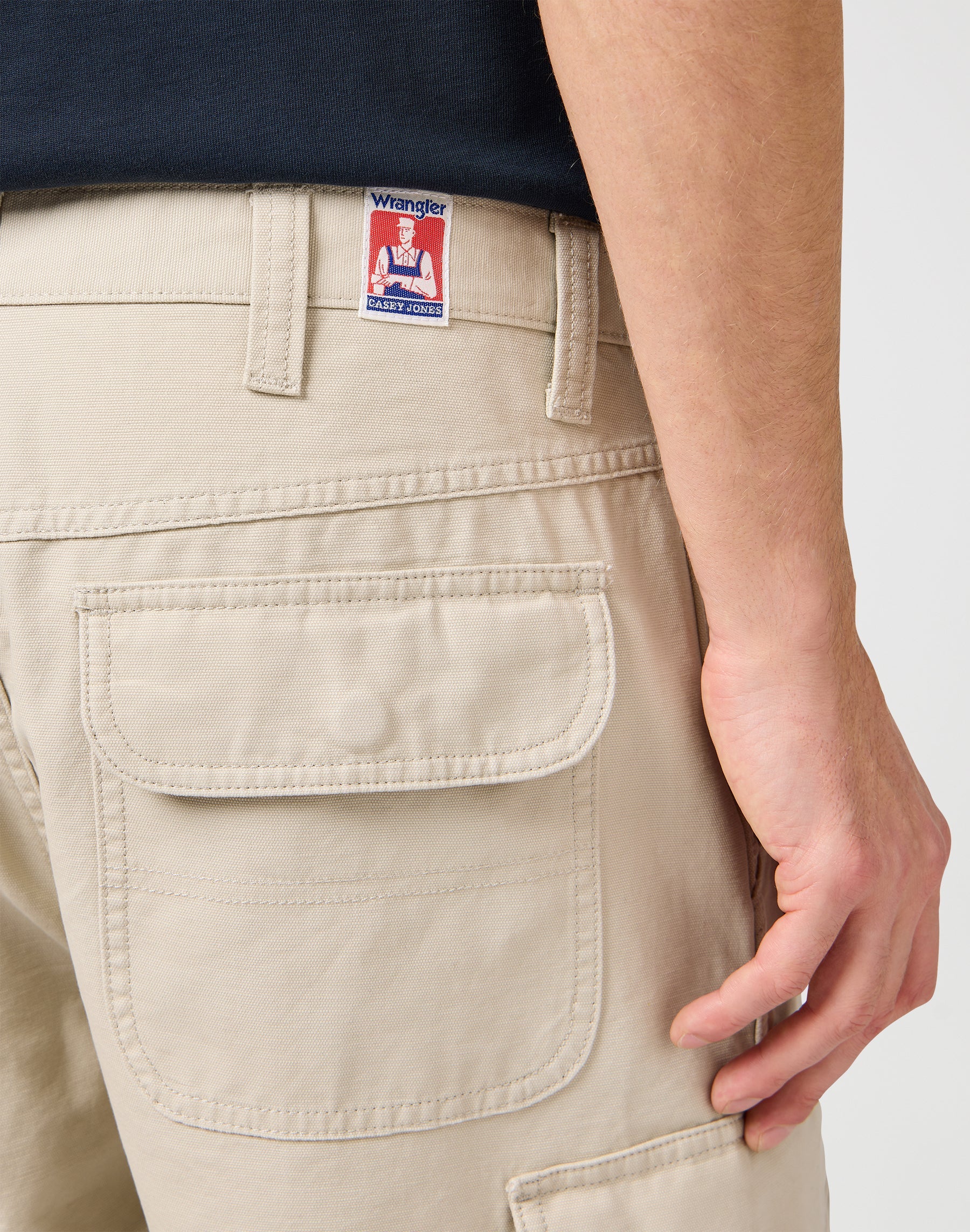 Casey Jones Cargo Shorts in Pelican Shorts Wrangler