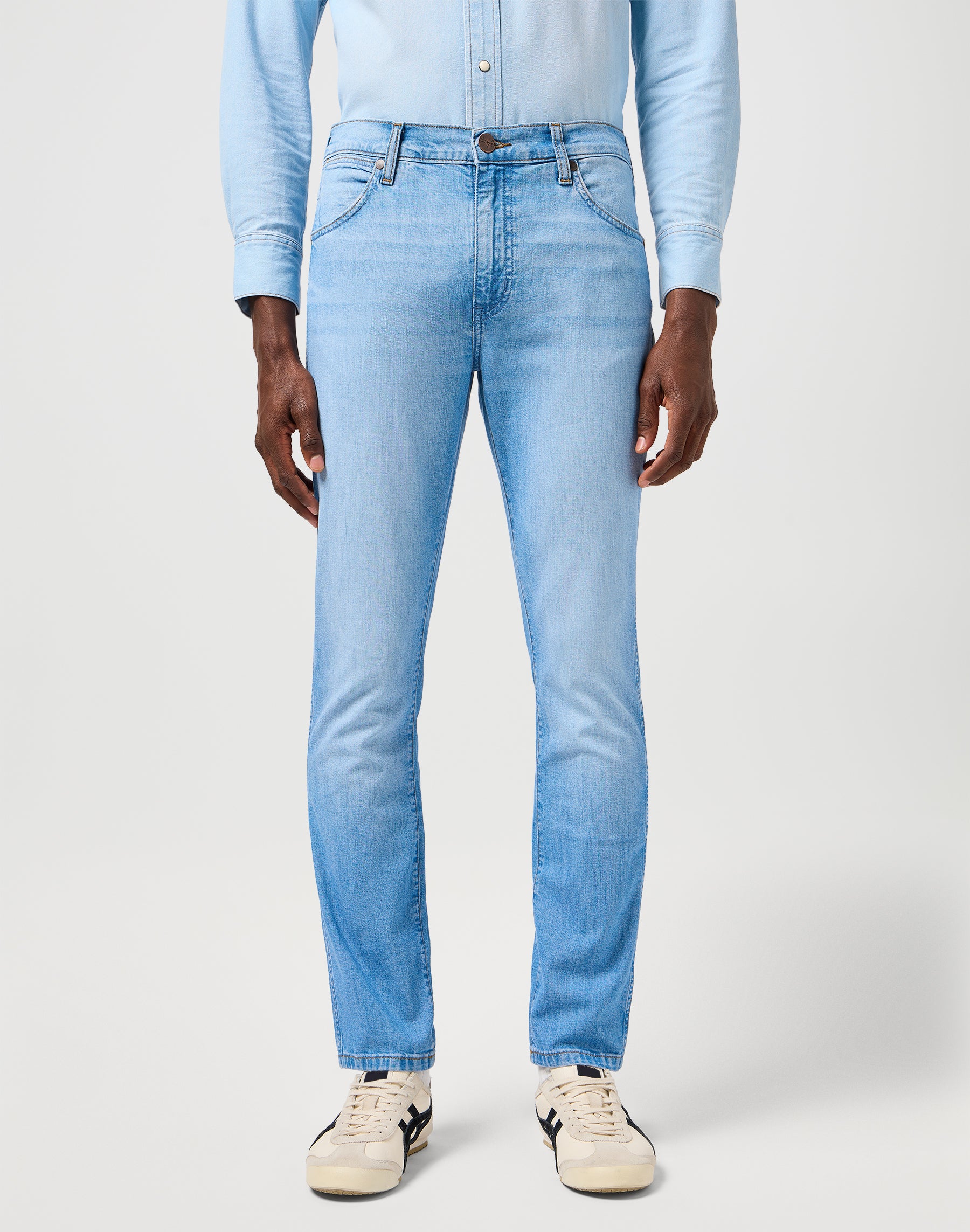 Larston in Slate Shade Jeans Wrangler